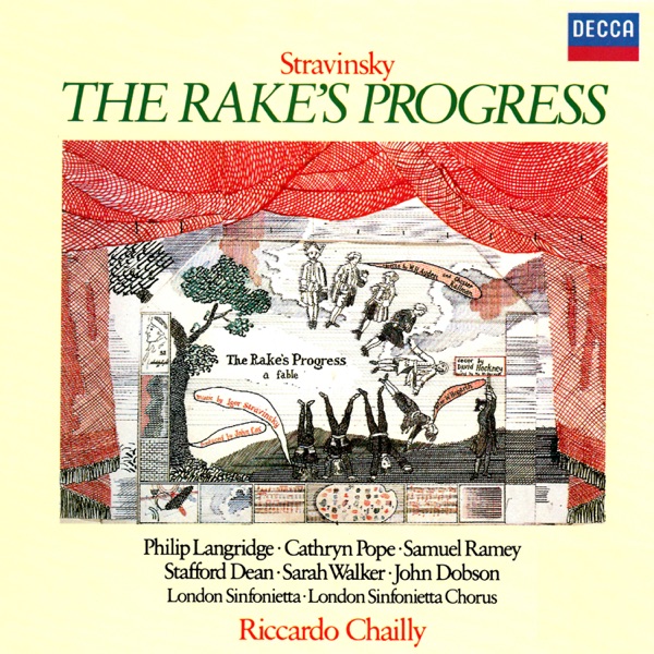 Stravinsky: The Rake's Progress album cover