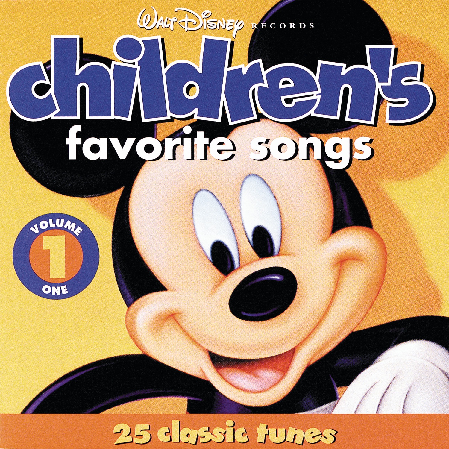 Children's Favorite Songs Volume 1 album cover