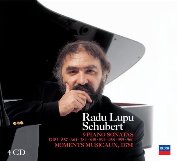 Radu Lupu plays Schubert album cover