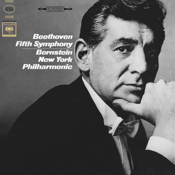 Beethoven: Symphony No. 5 in C Minor, Op. 67 - Bernstein Talks "How a Great Symphony was Written" (R album cover