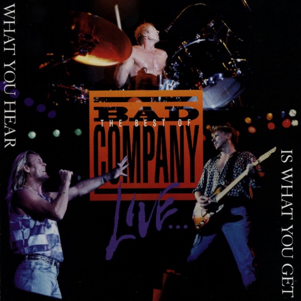 What You Hear Is What You Get: The Best of Bad Company Live... album cover
