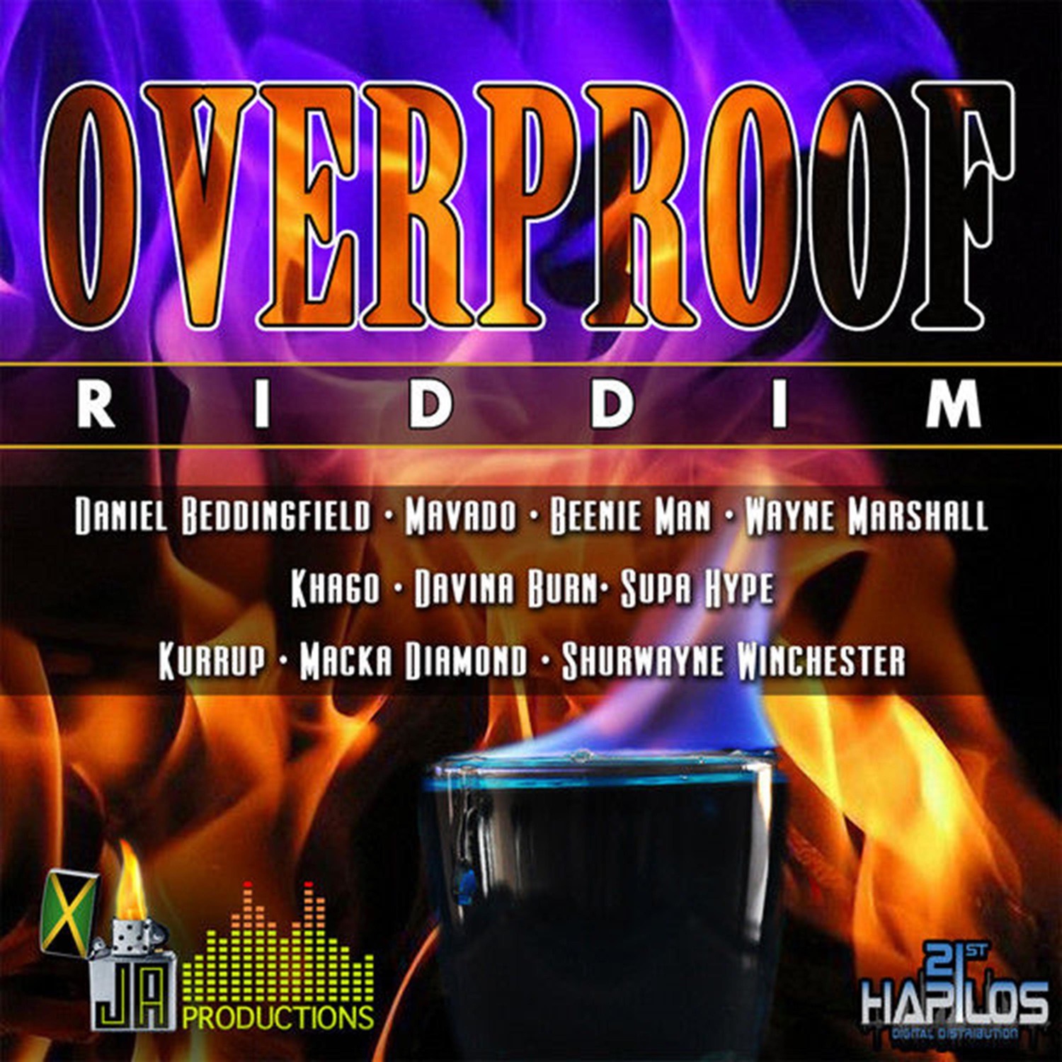 Overproof Riddim album cover