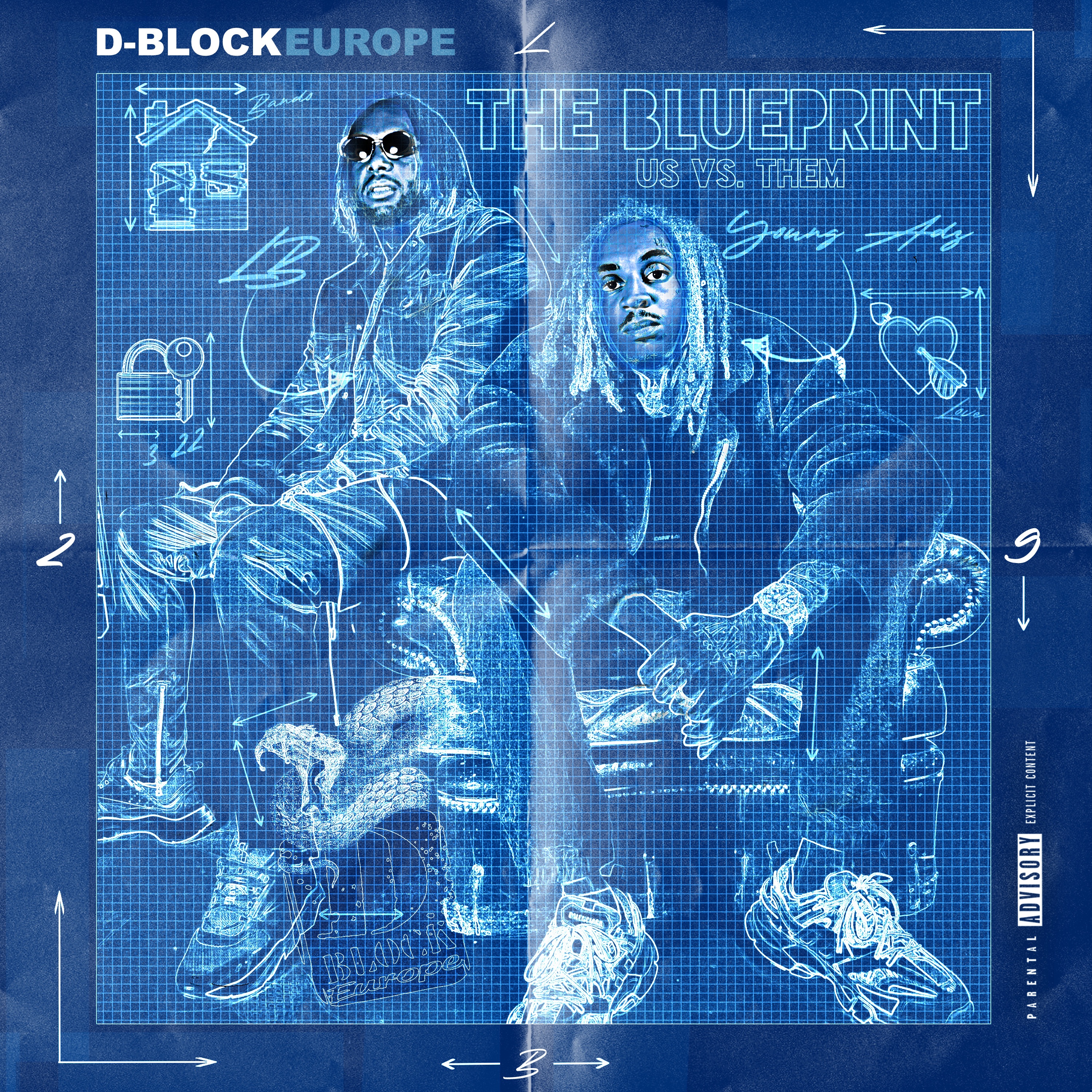 The Blue Print – Us Vs. Them album cover