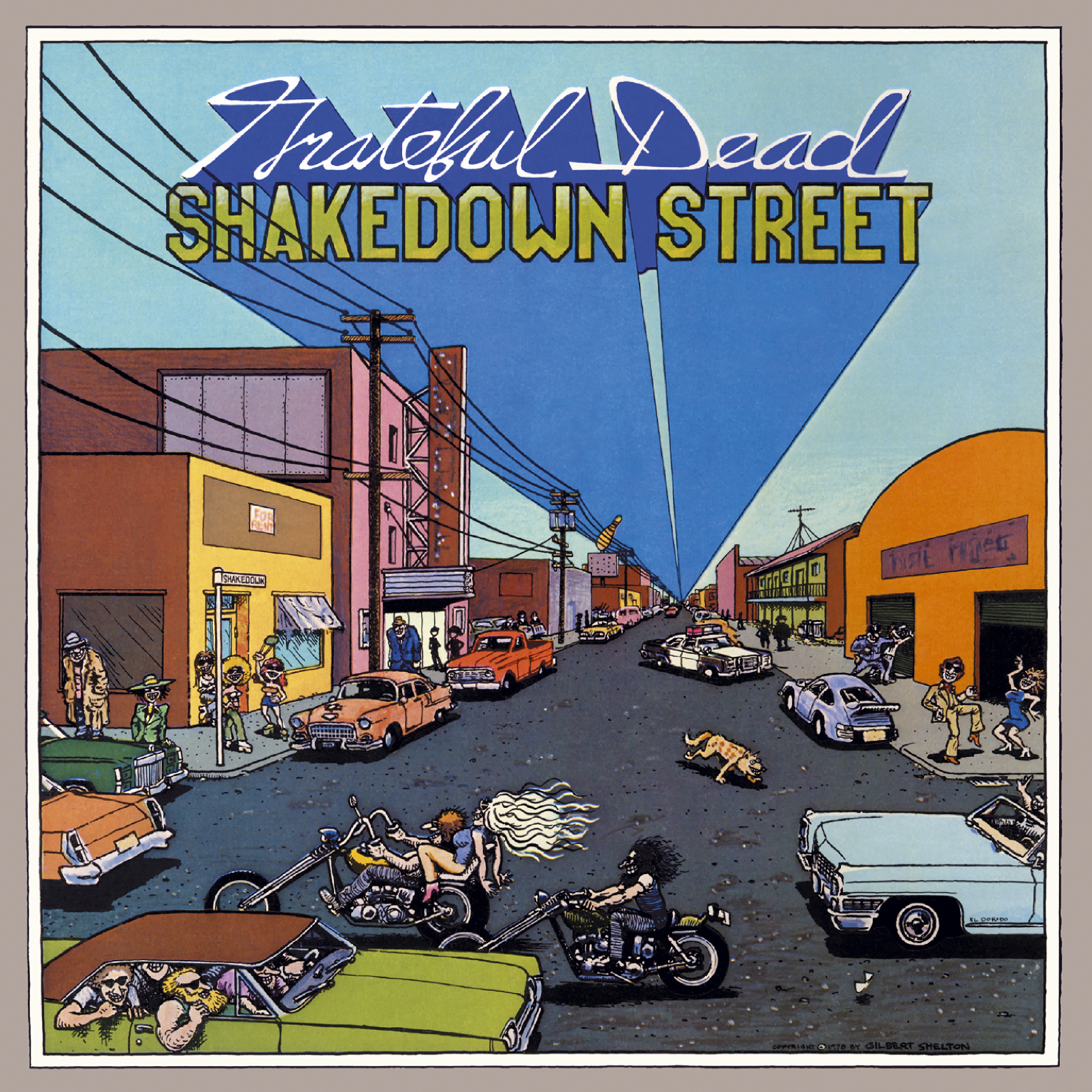 Shakedown Street album cover