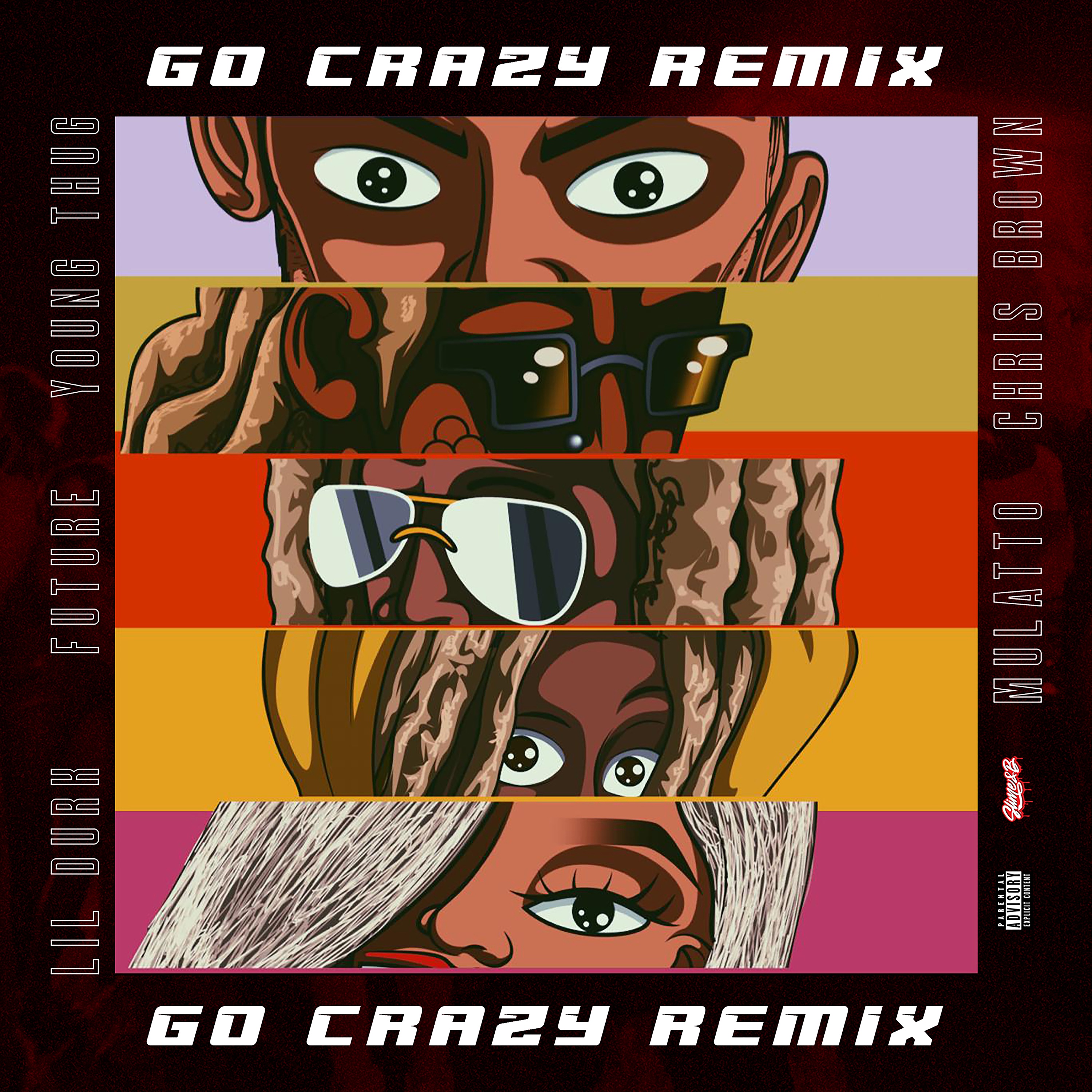 Go Crazy (Remix) [feat. Future, Lil Durk & Latto] - Single album cover