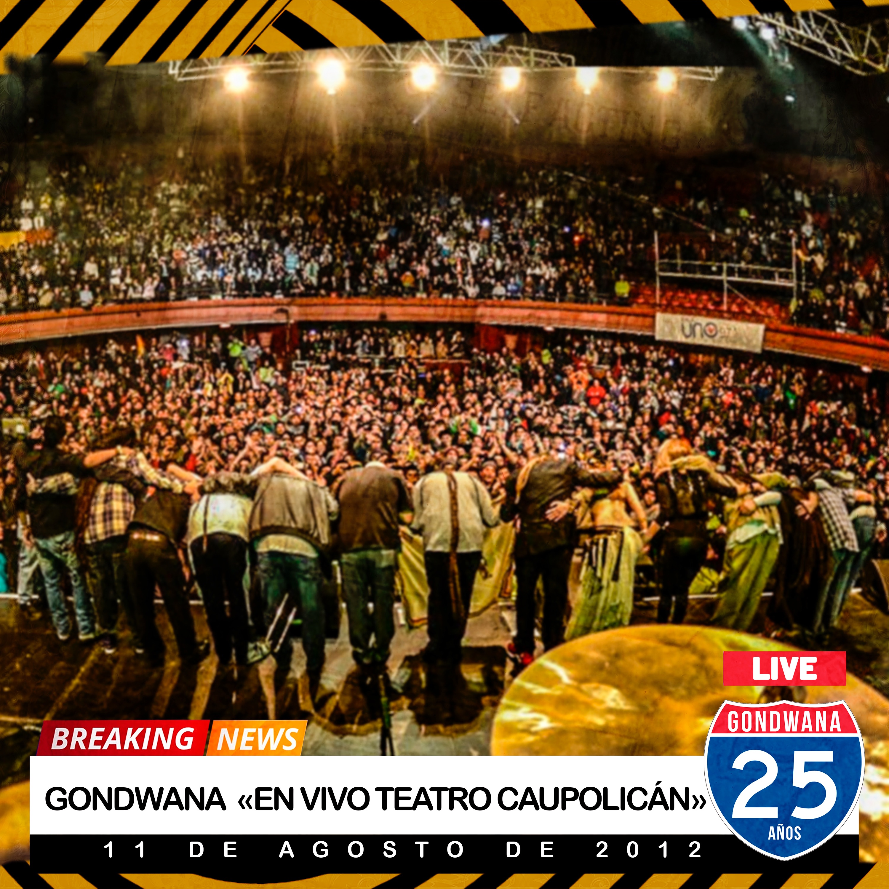 En Vivo Teatro Caupolicán album cover