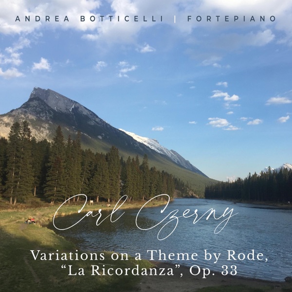Variations on a Theme by Rode, Op. 33 "La Ricordanza" - EP album cover