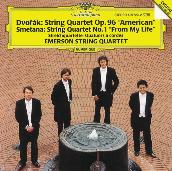 Dvorak: String Quartet No. 12 "American" & Smetana: String Quartet No. 1 "From My Life" album cover