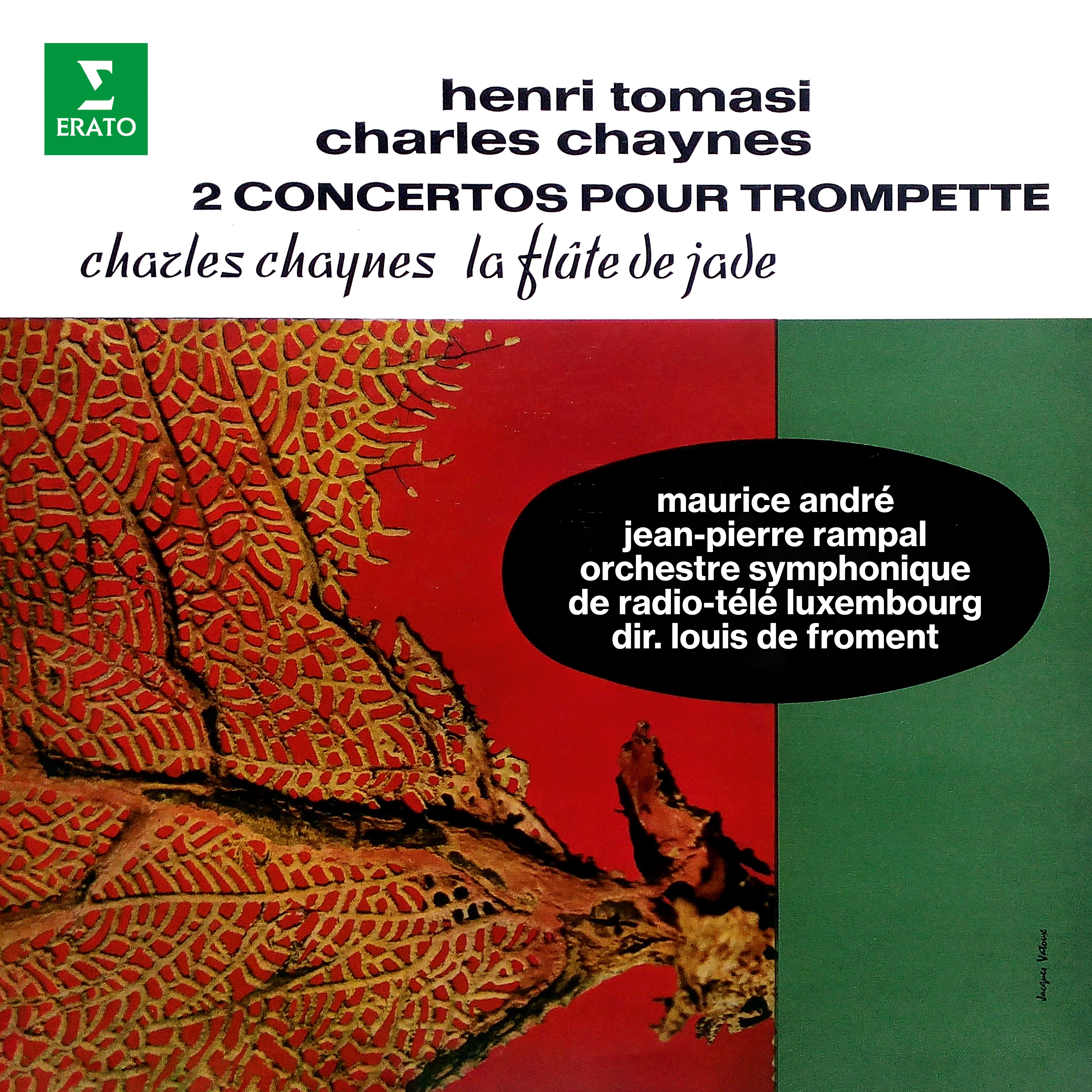 Tomasi & Chaynes: Concertos pour trompette - Chaynes: La Flûte de jade album cover