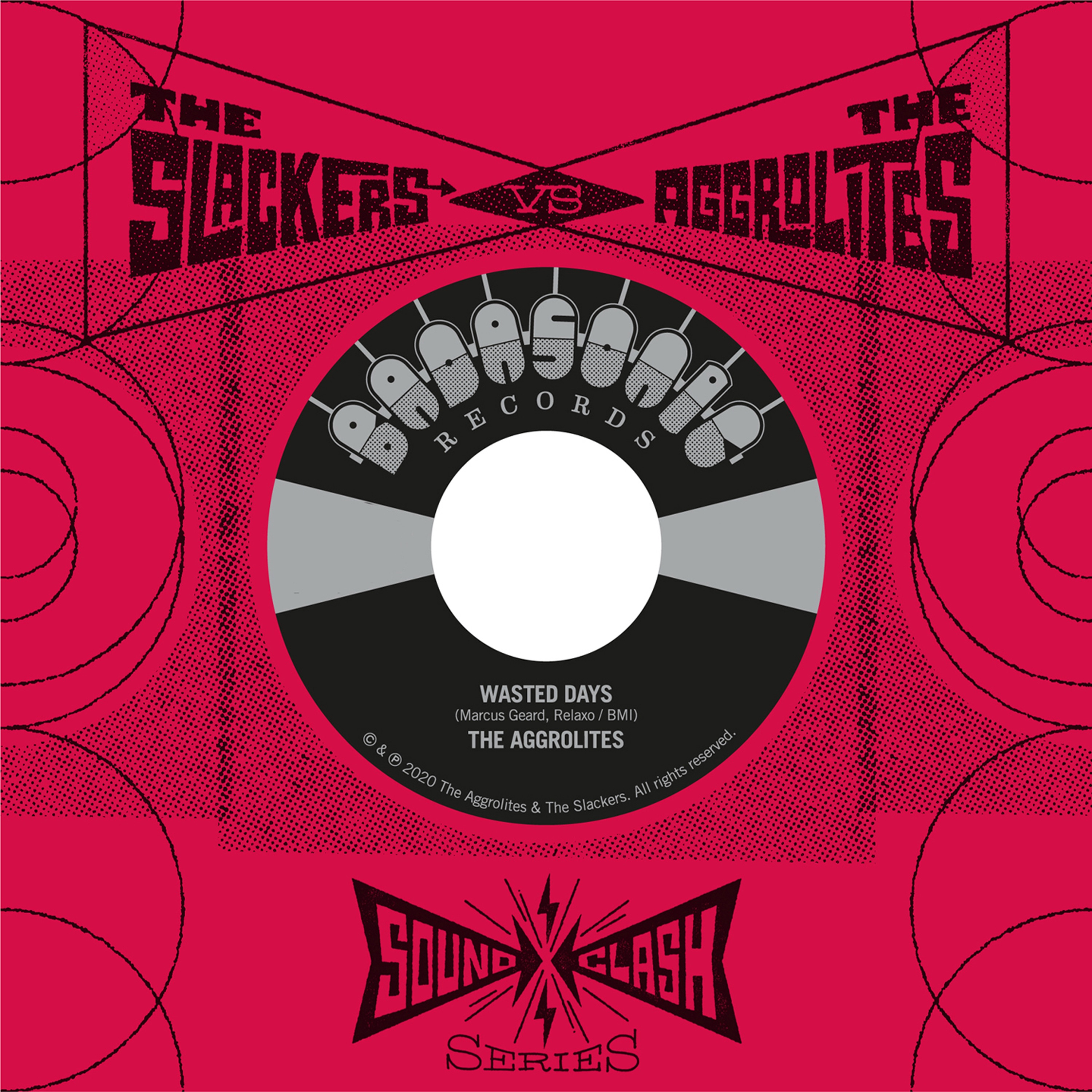 The Aggrolites / The Slackers - Single album cover