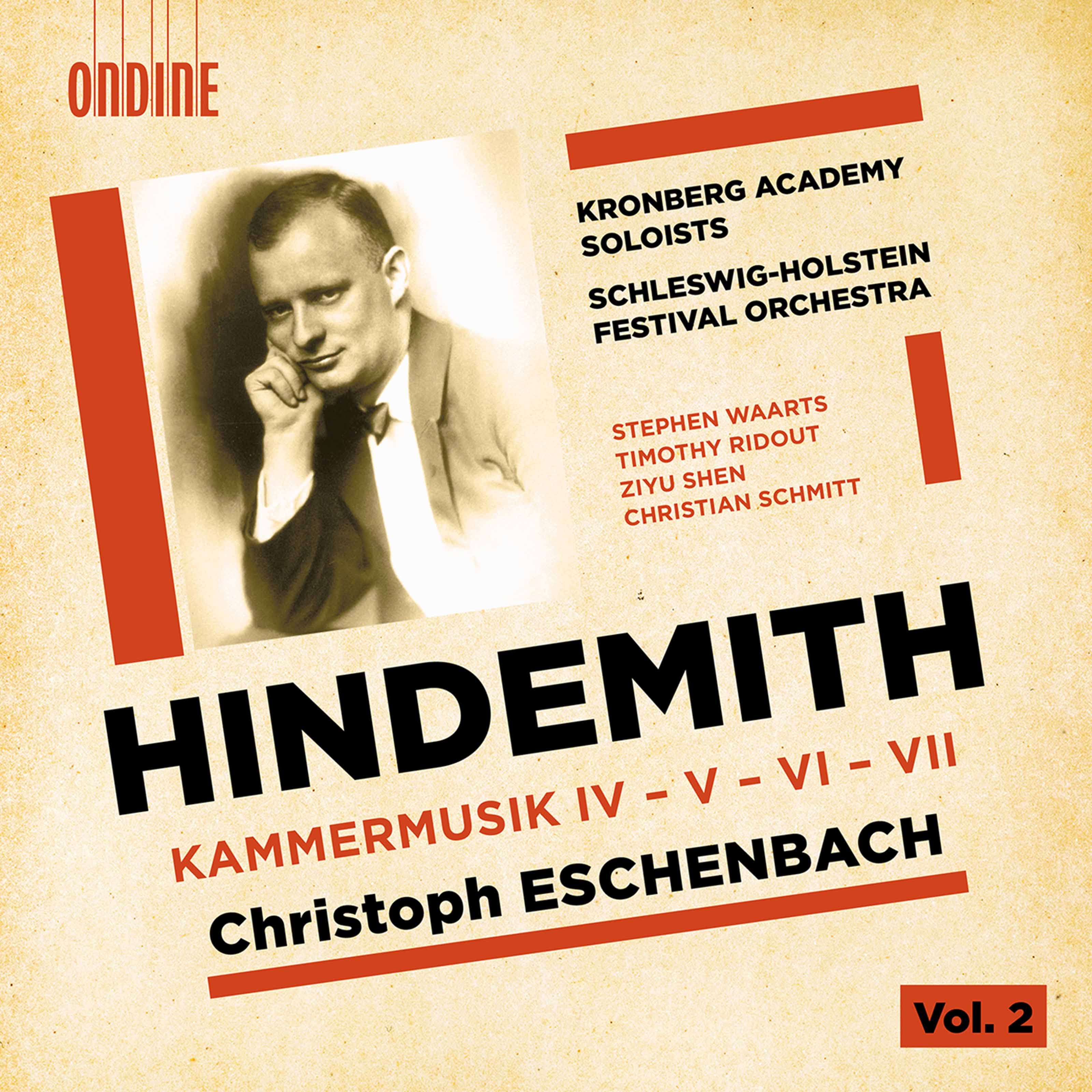 Hindemith: Kammermusik, Vol. 2 album cover