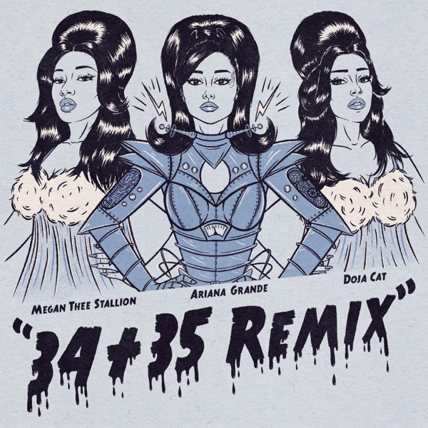 34+35 (Remix) [feat. Doja Cat & Megan Thee Stallion] - Single album cover
