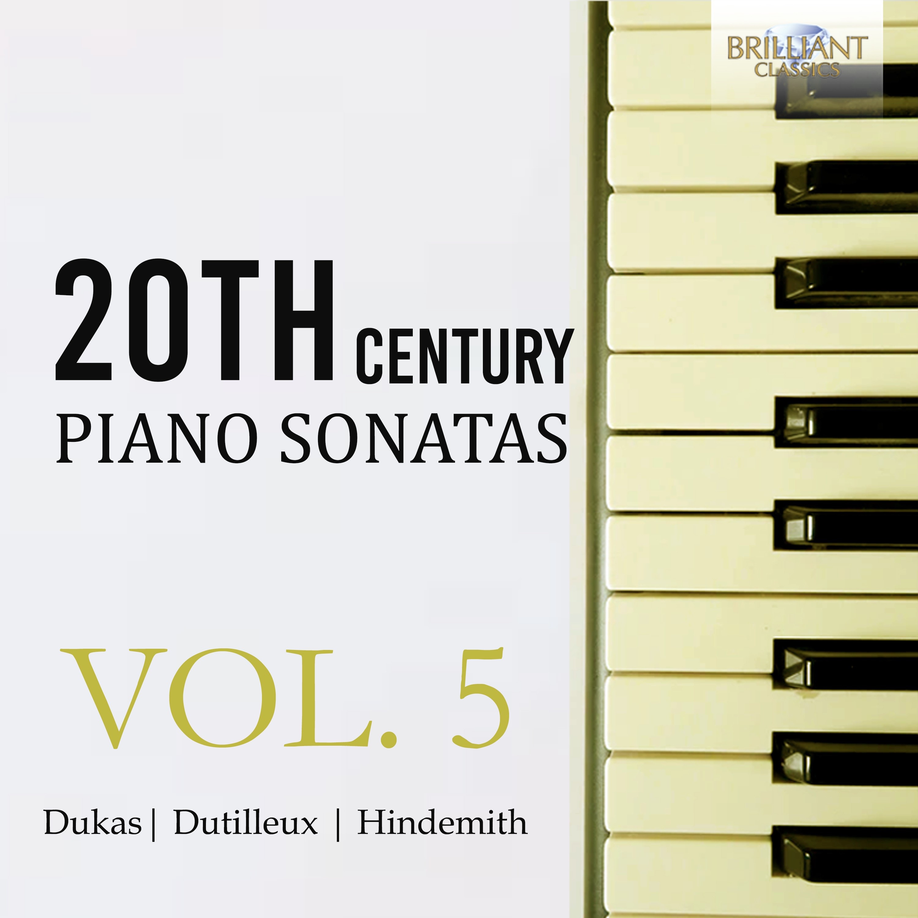 20th Century Piano Sonatas, Vol. 5 album cover