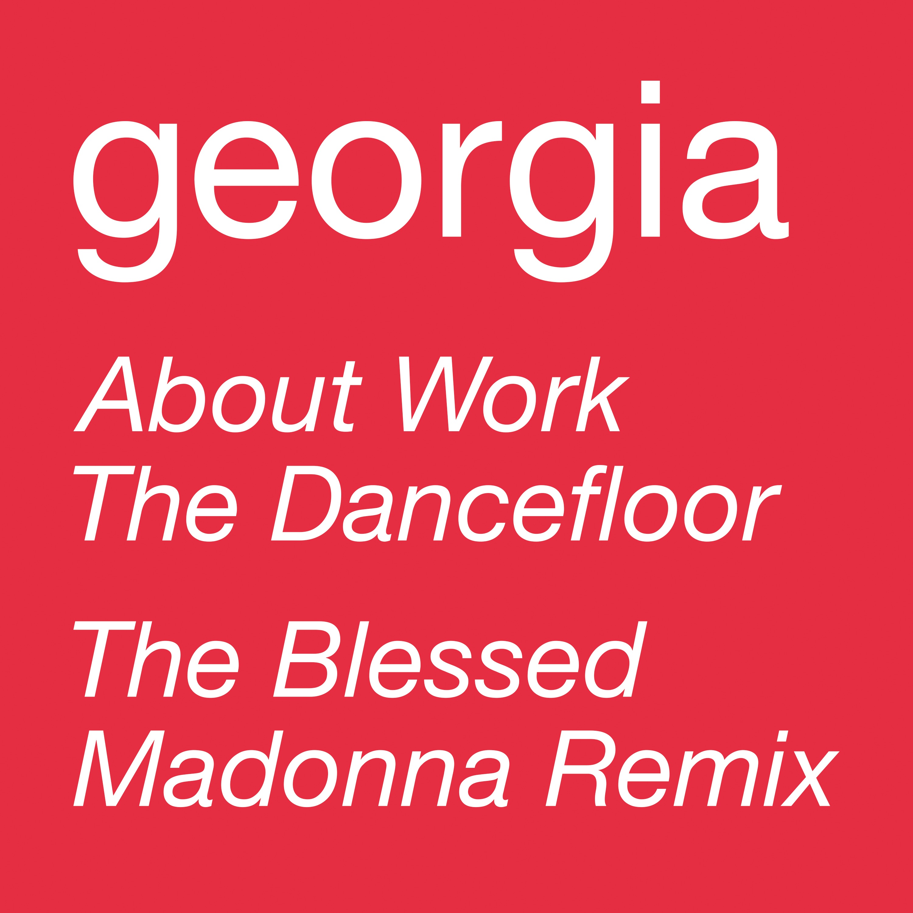 About Work the Dancefloor (The Blessed Madonna Remix) - Single album cover