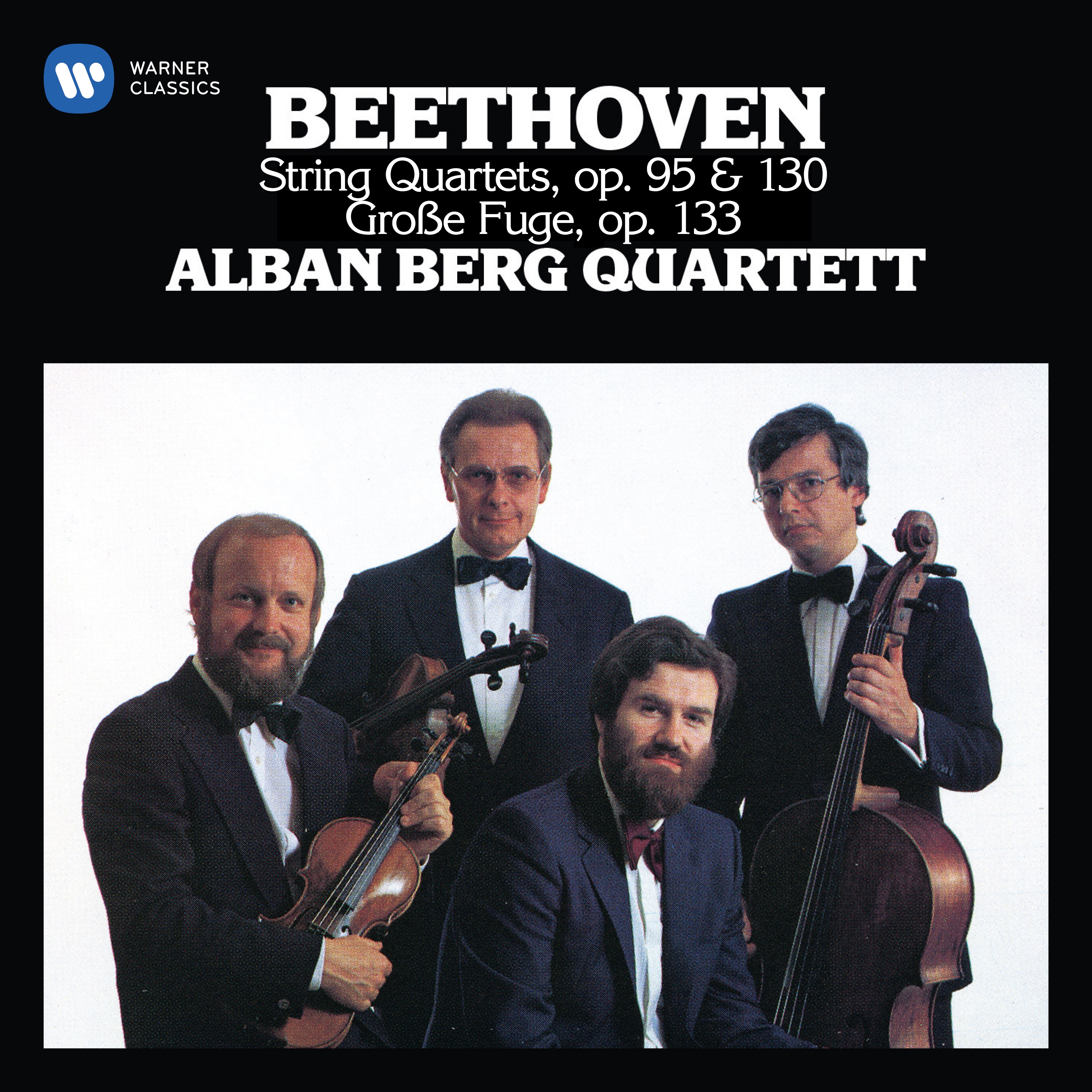 Beethoven: String Quartets, Op. 95 "Serioso", 130 & 133 album cover