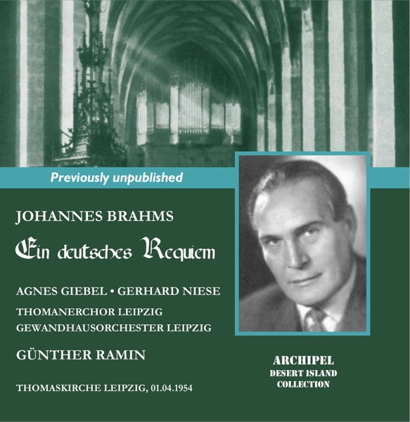 Brahms: Ein deutsches Requiem, Op. 45 album cover