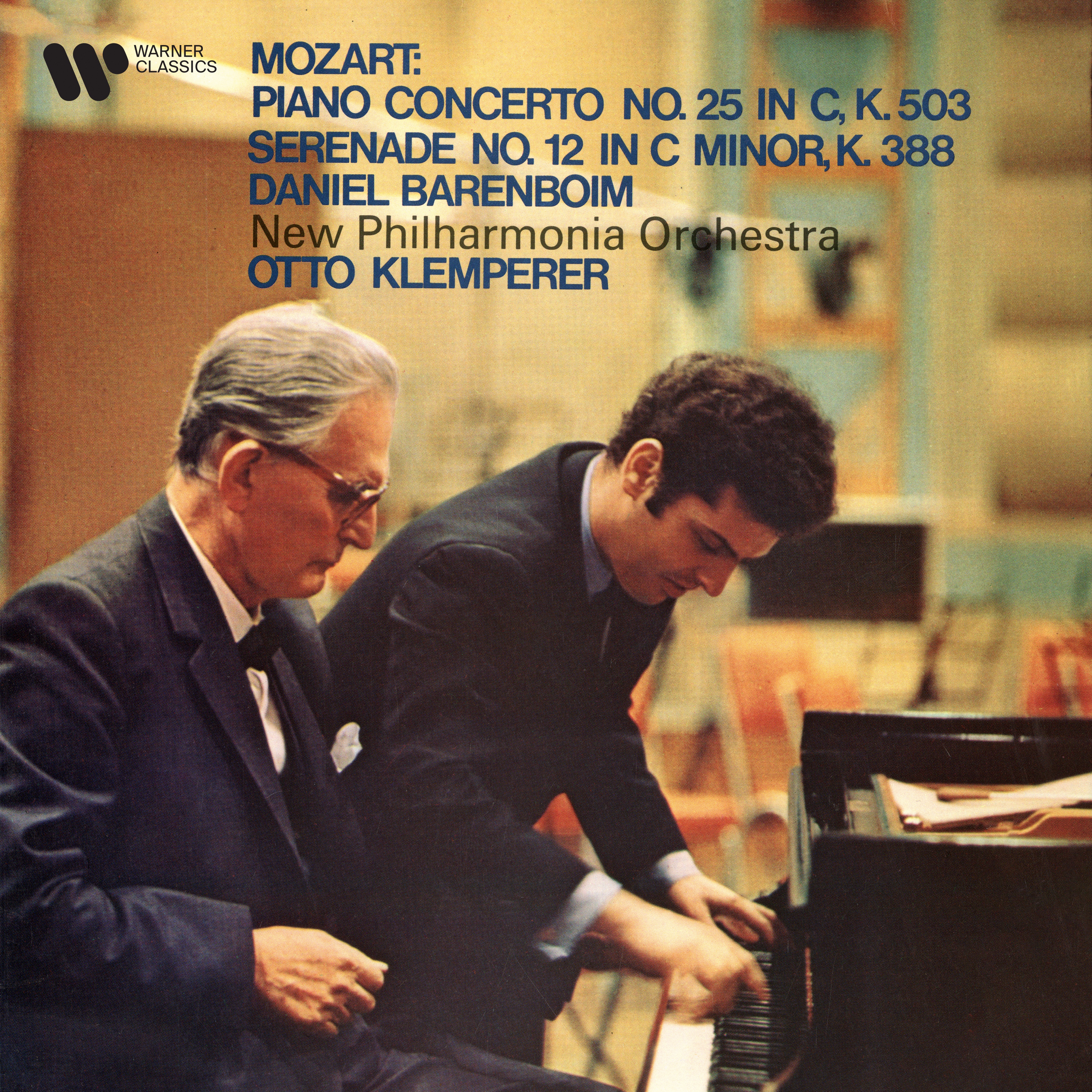 Mozart: Piano Concerto No. 25, K. 503 & Serenade No. 12, K. 388 album cover