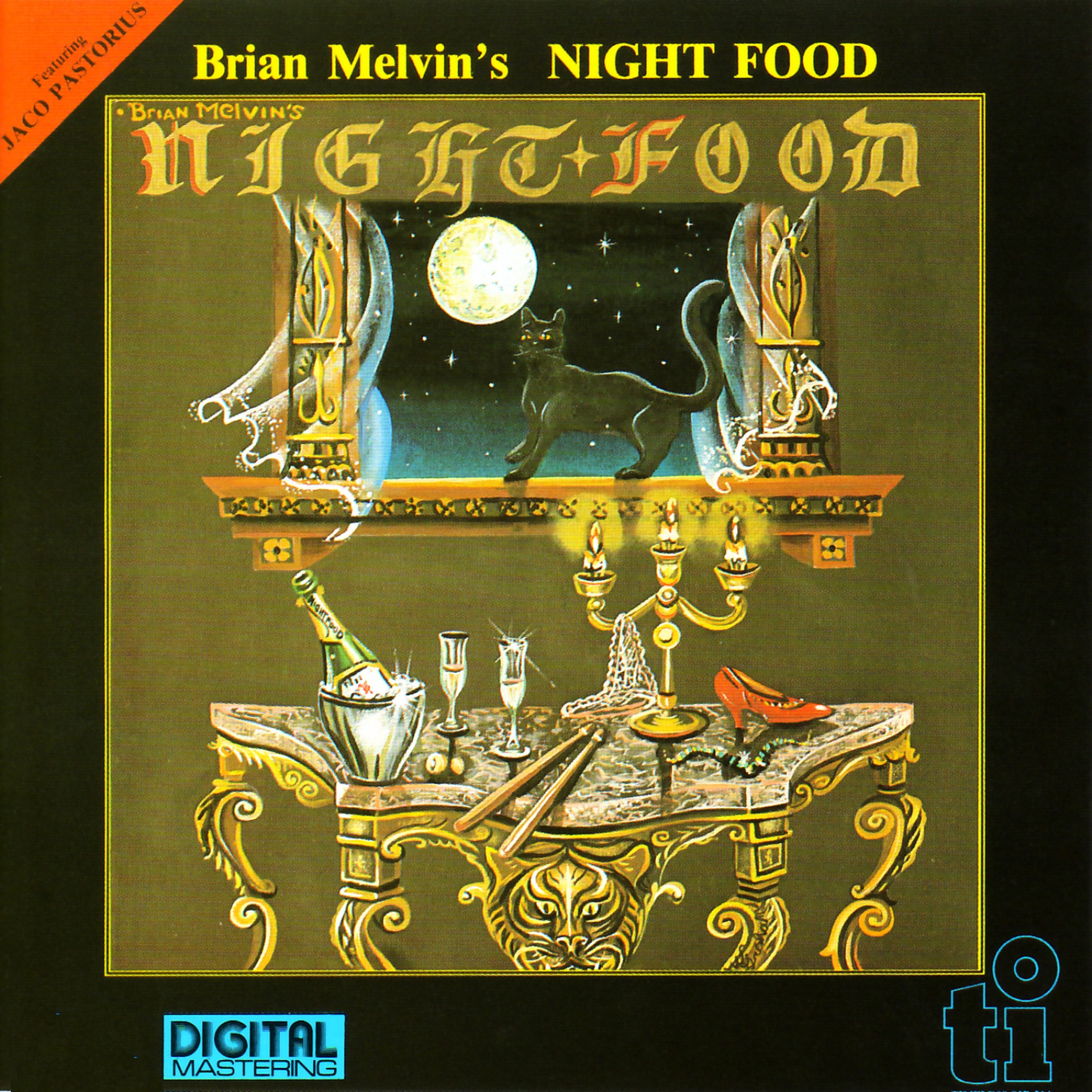 Brian Melvin's Night Food (feat. Jaco Pastorius) album cover
