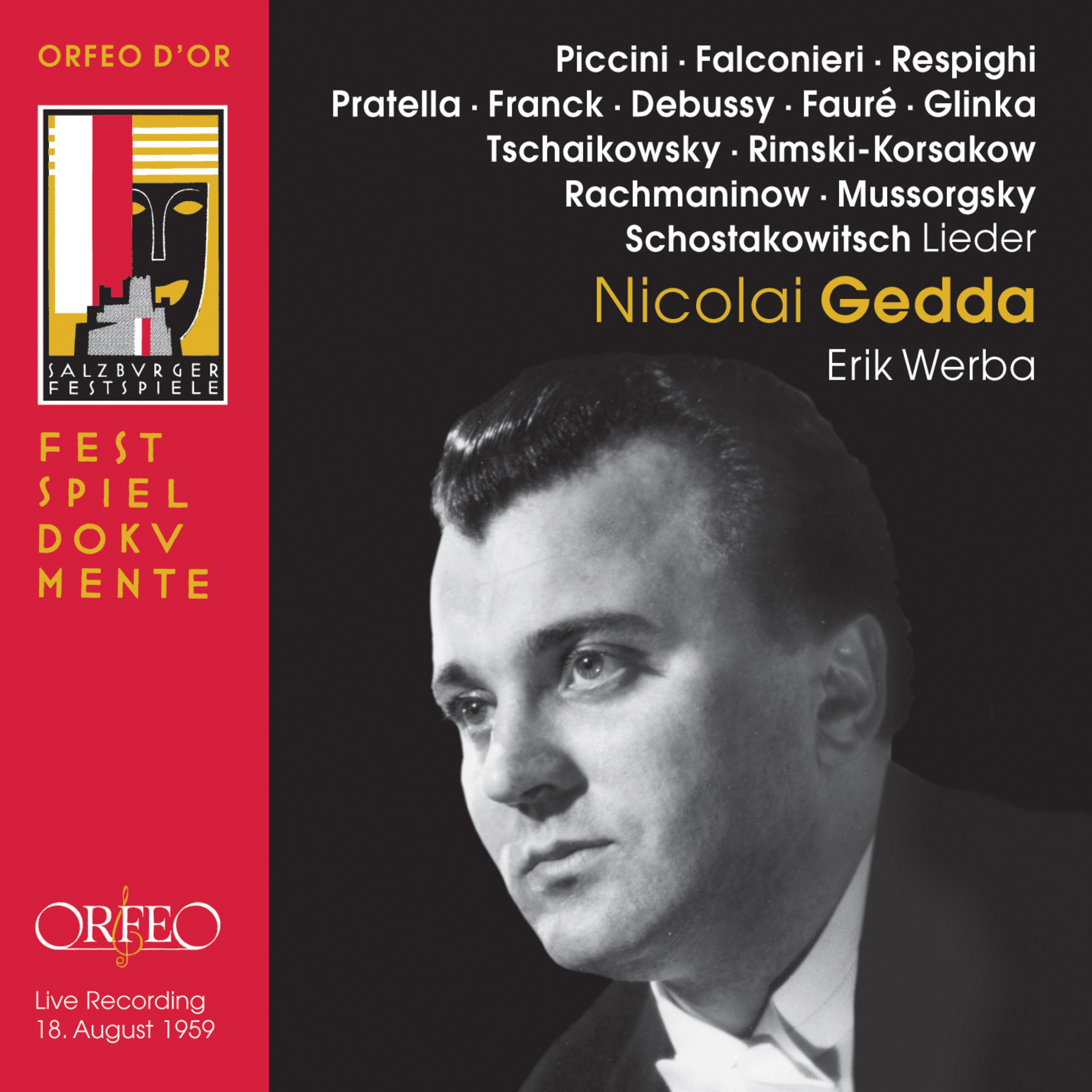 Nicolai Gedda (Live) album cover