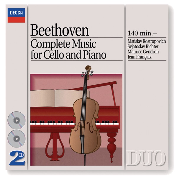 Beethoven: Complete Music for Cello and Piano album cover