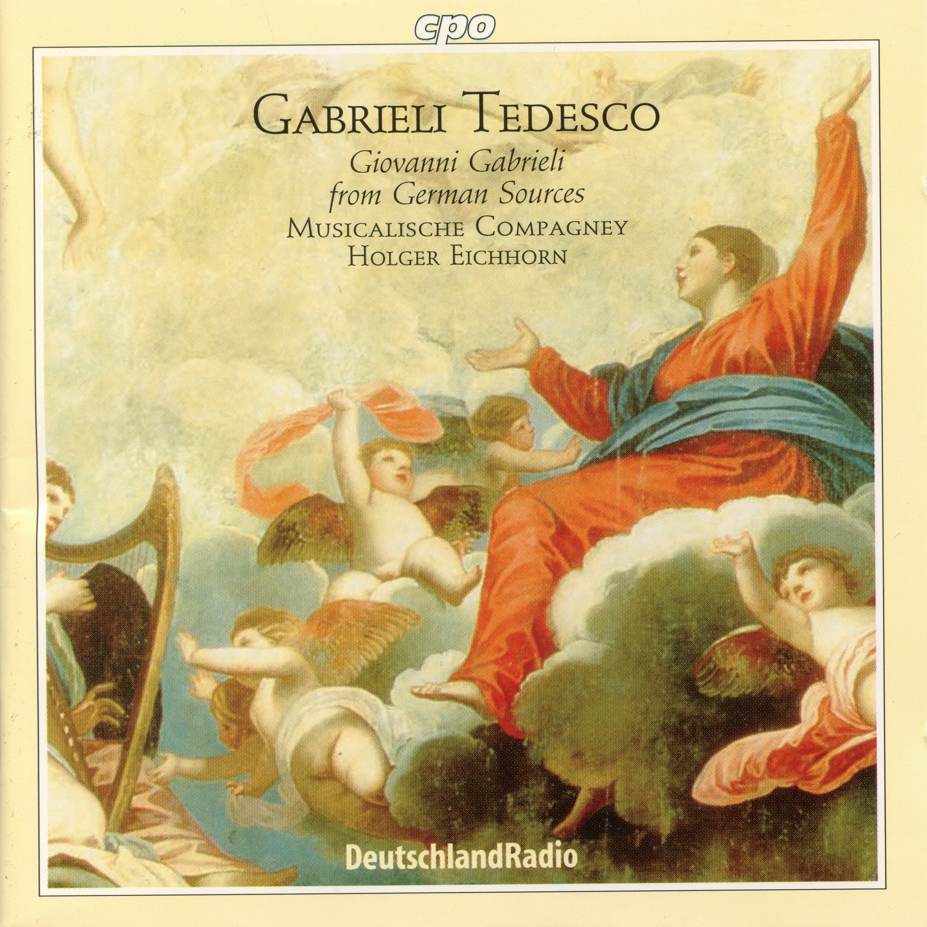Gabrieli Tedesco: Giovanni Gabrieli from German Sources album cover