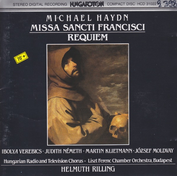 M. Haydn: Missa Sancti Francisci, Requiem album cover