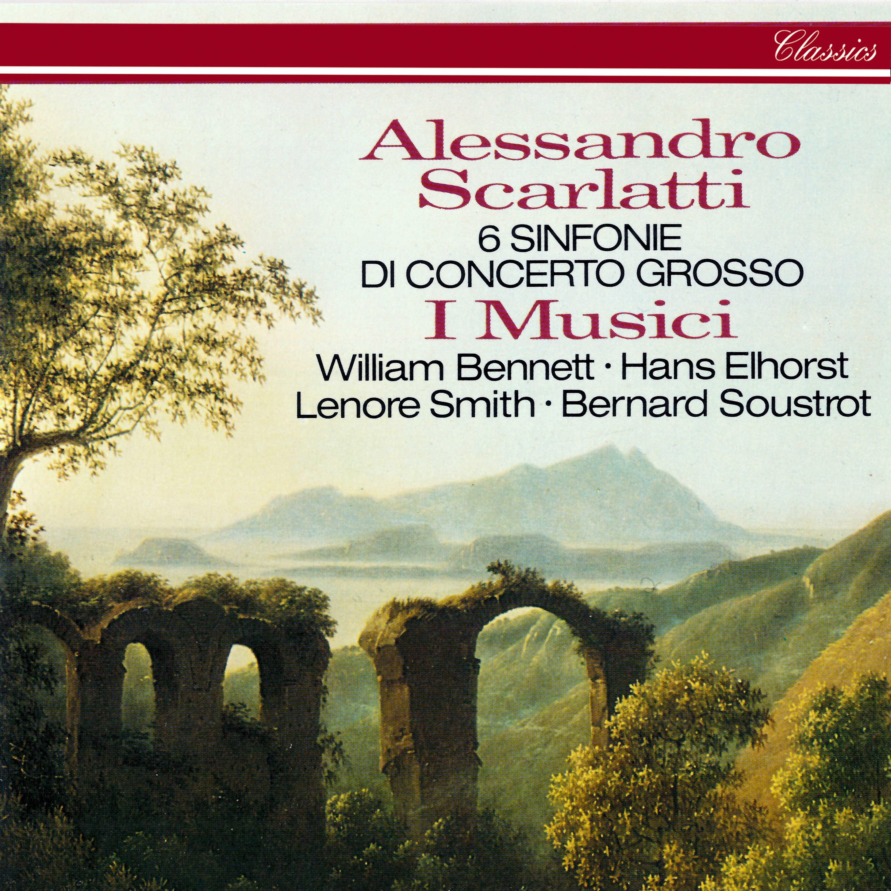 Scarlatti, A.: 6 Sinfonie di Concerto Grosso album cover