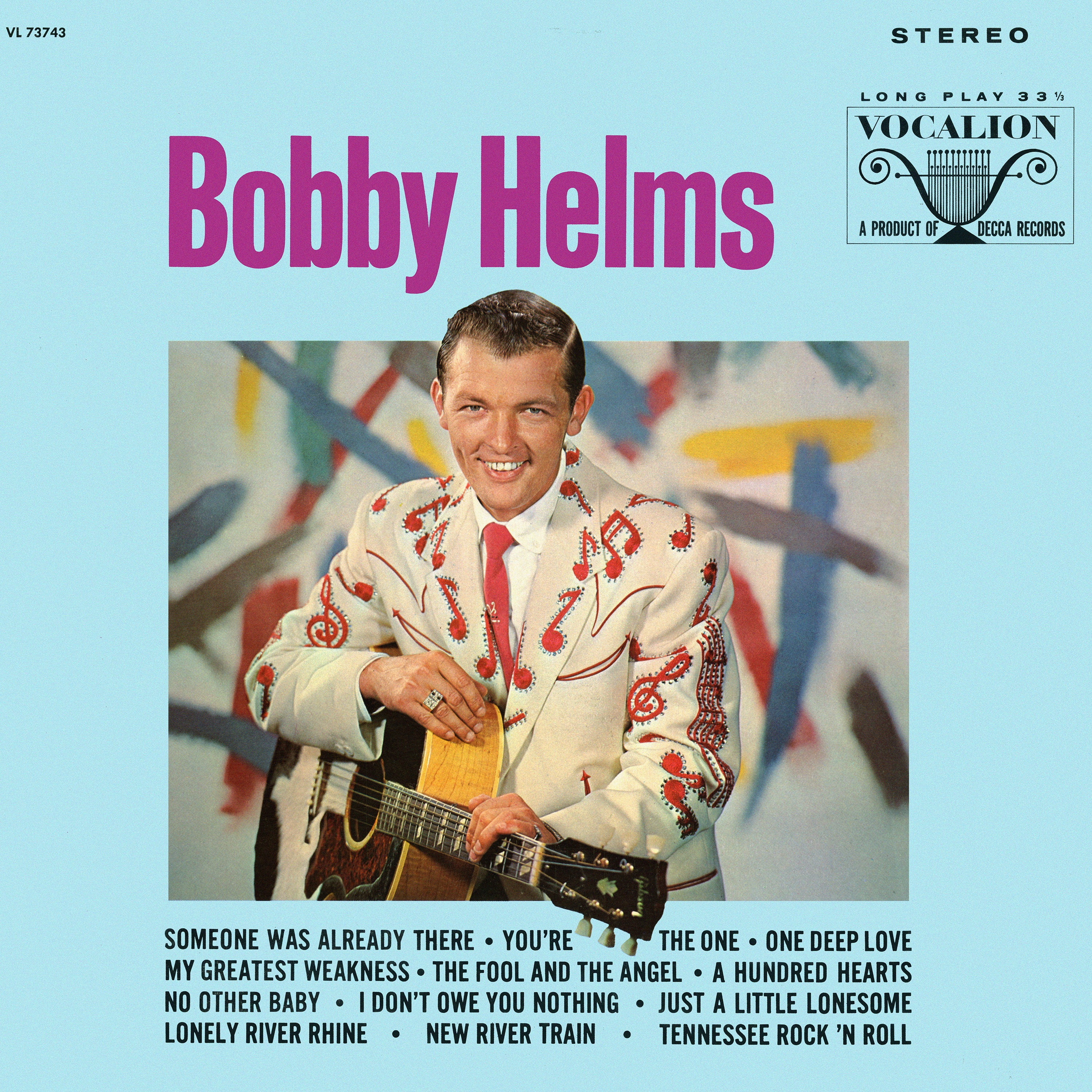 Bobby Helms album cover