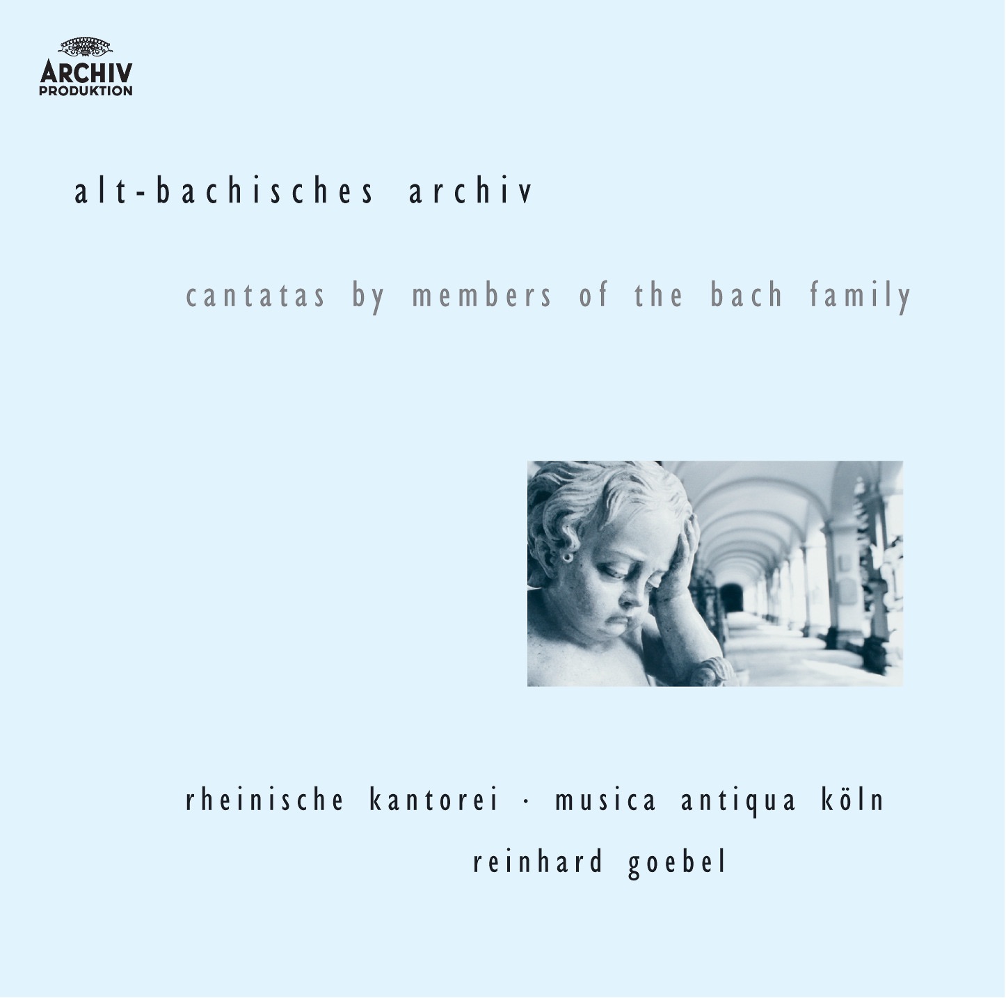 Cantatas by members of the Bach family album cover