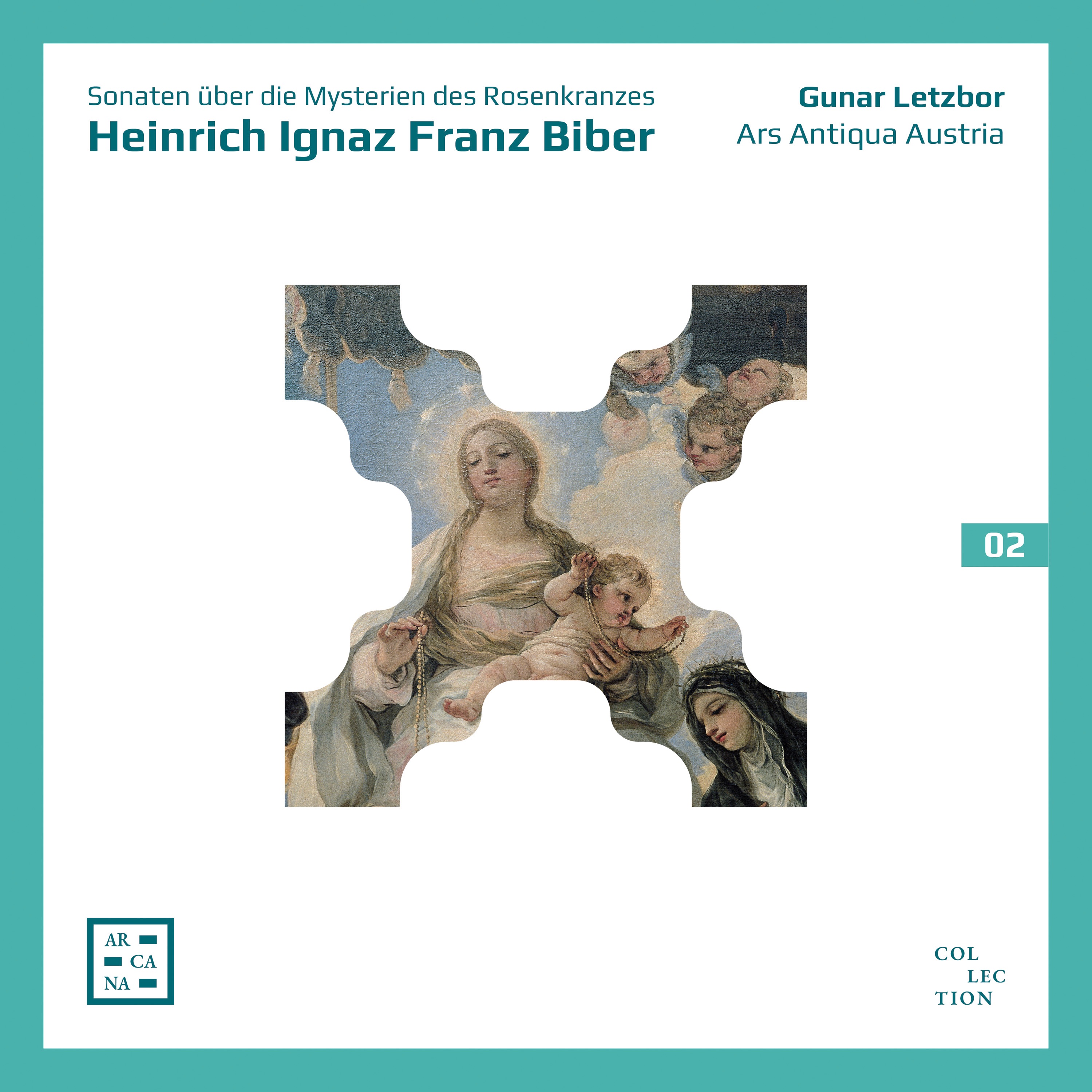 Biber: Sonaten über die Mysterien des Rosenkranzes album cover