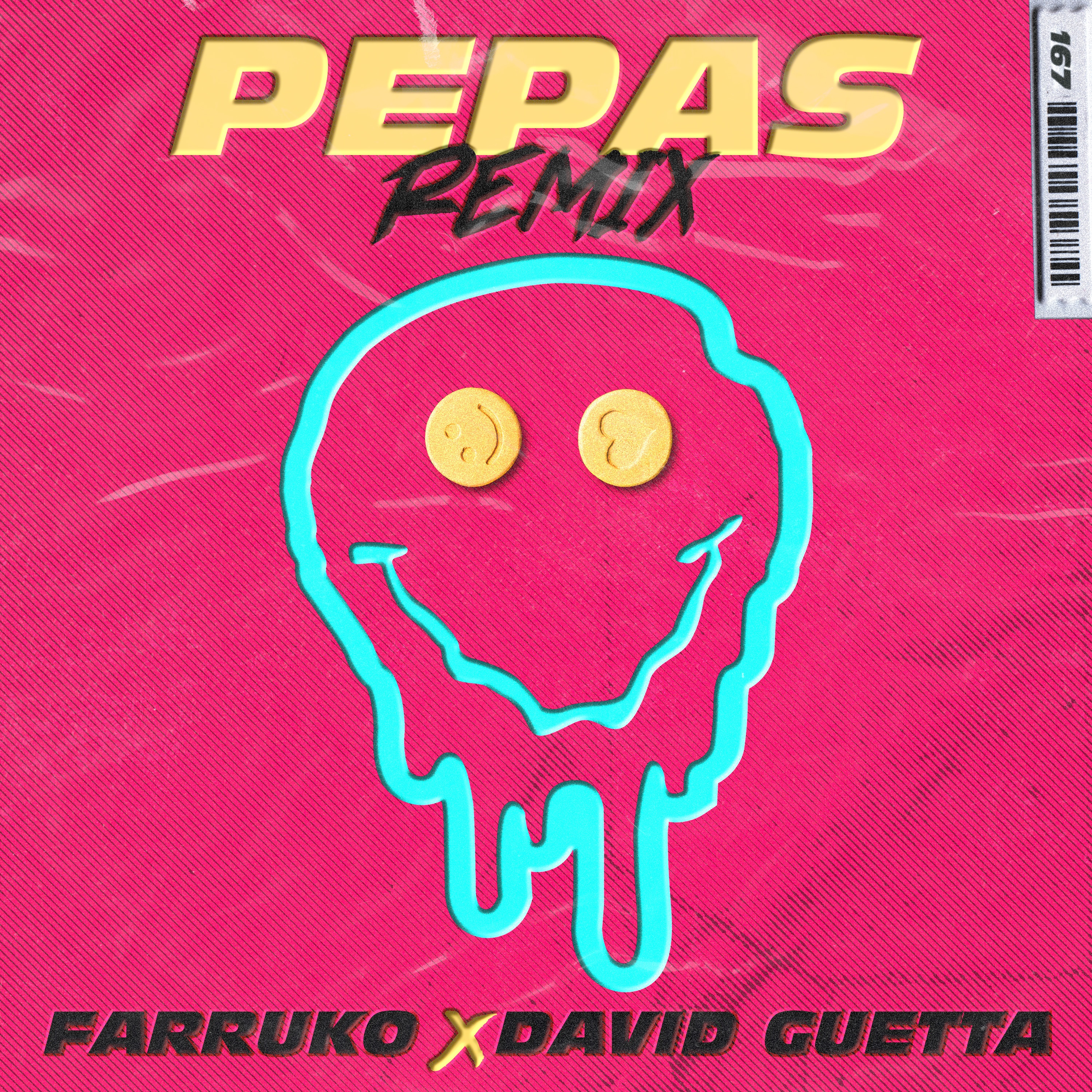 Pepas (David Guetta Remix) - Single album cover