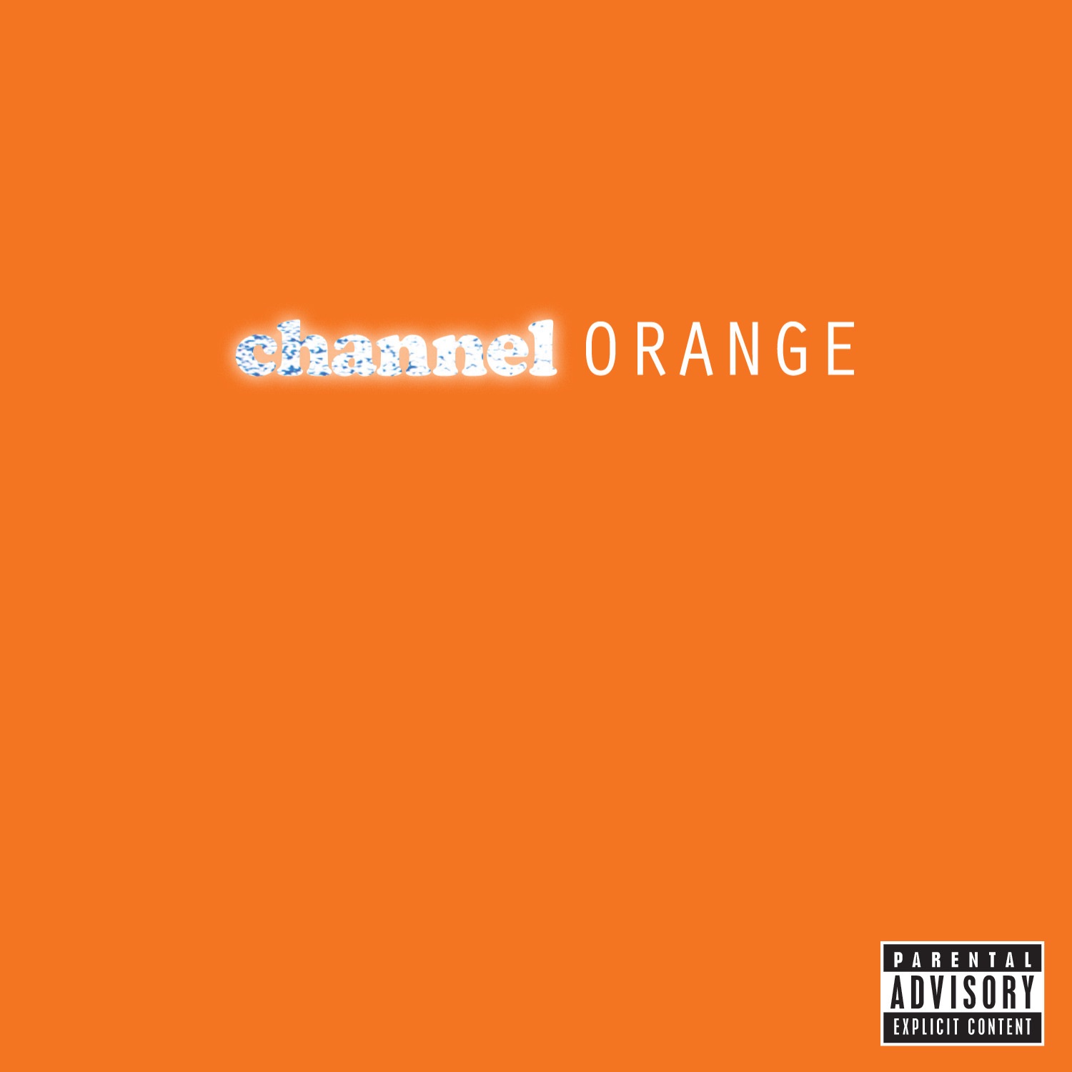 channel ORANGE album cover