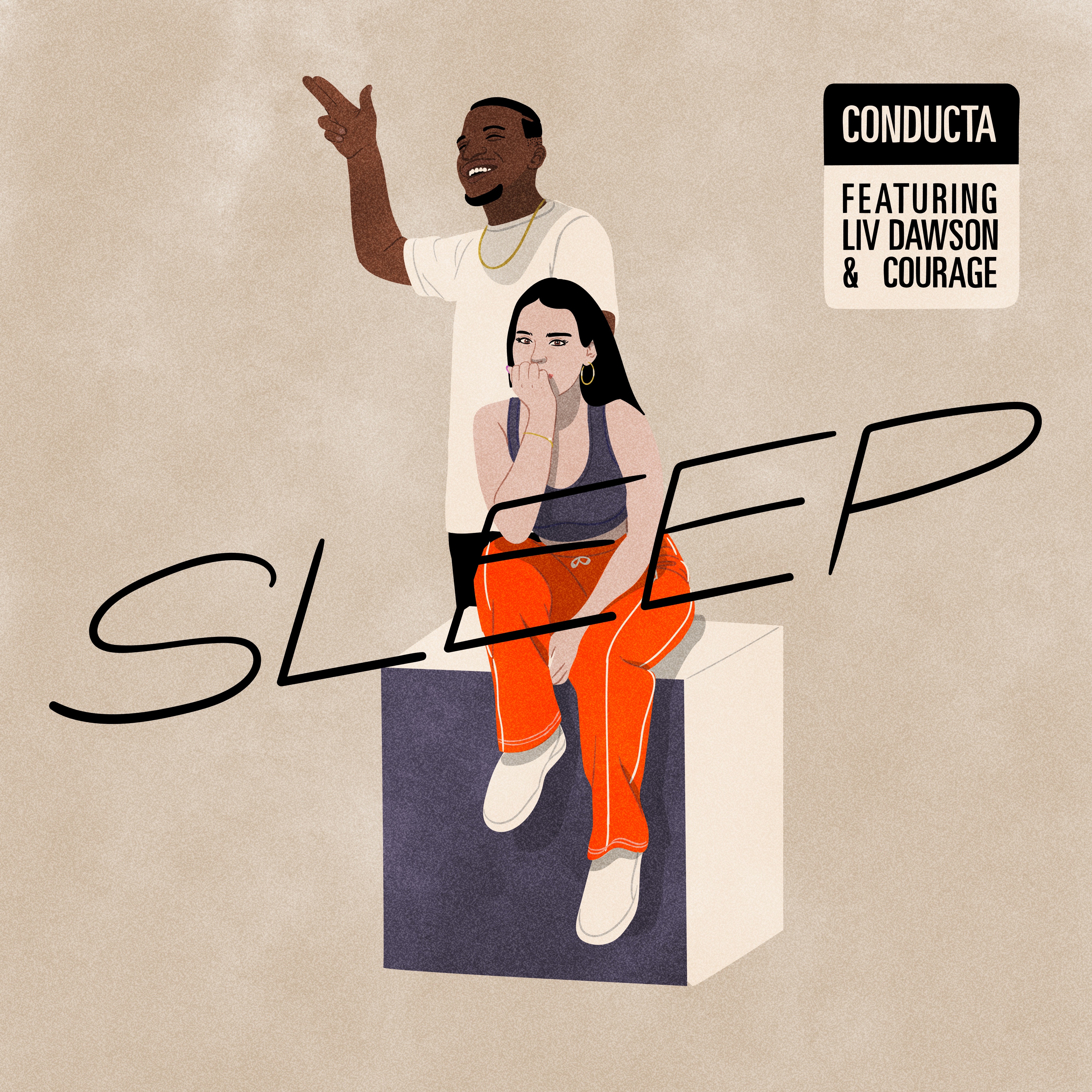 Sleep (feat. Liv Dawson & Courage) - Single album cover