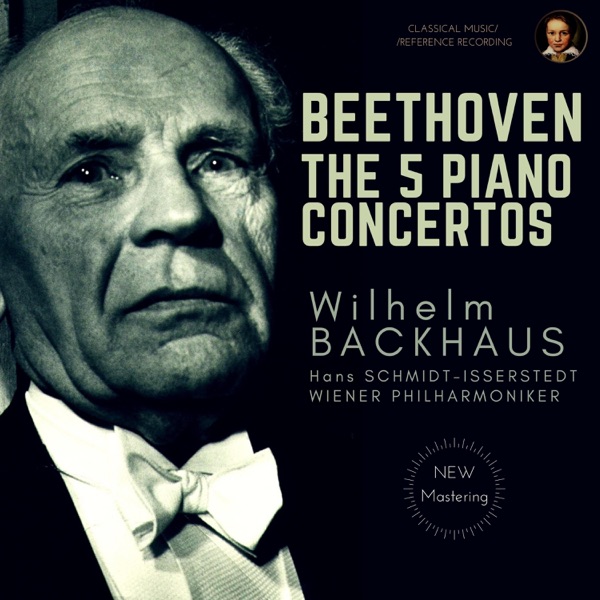Beethoven: The 5 Piano Concertos album cover