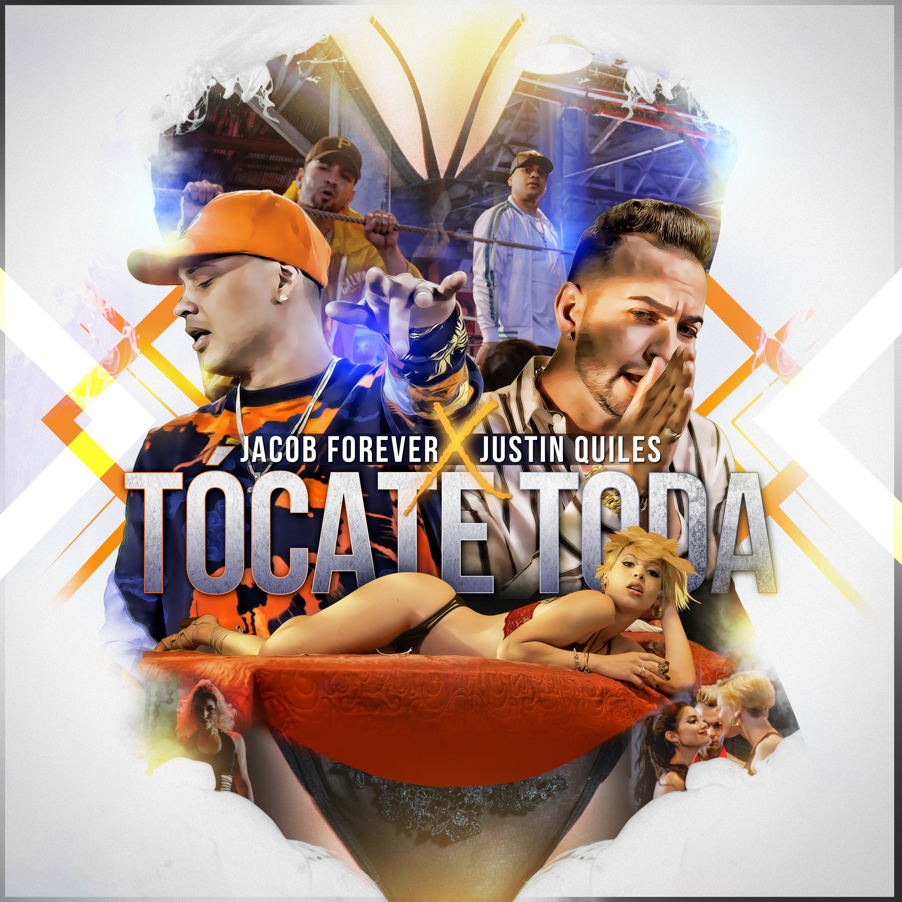 Tócate Toda - Single album cover