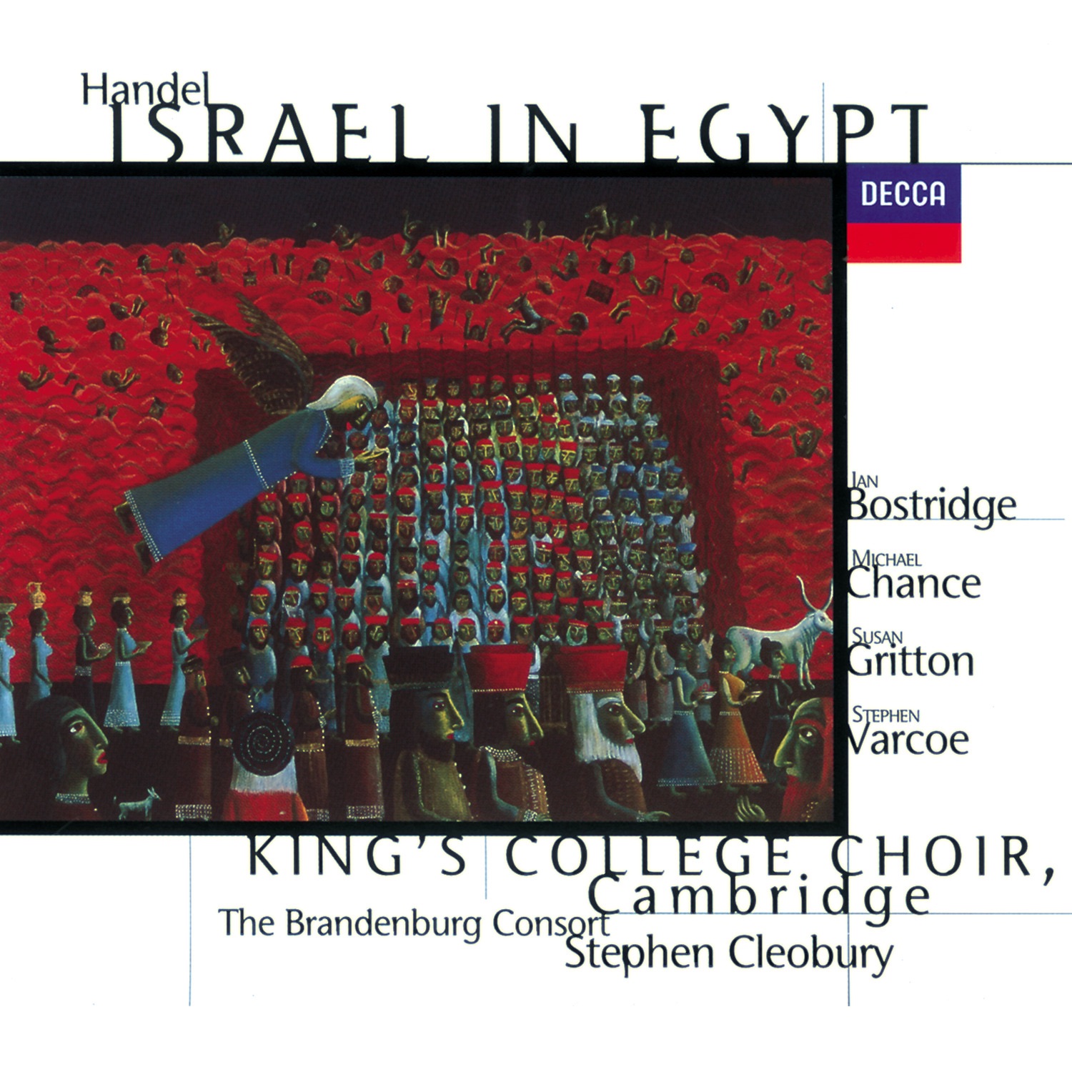 Handel: Israel in Egypt album cover