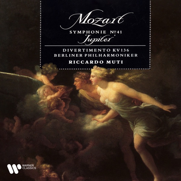 Mozart: Symphony No. 41, K. 551 "Jupiter" & Divertimento, K. 136 album cover