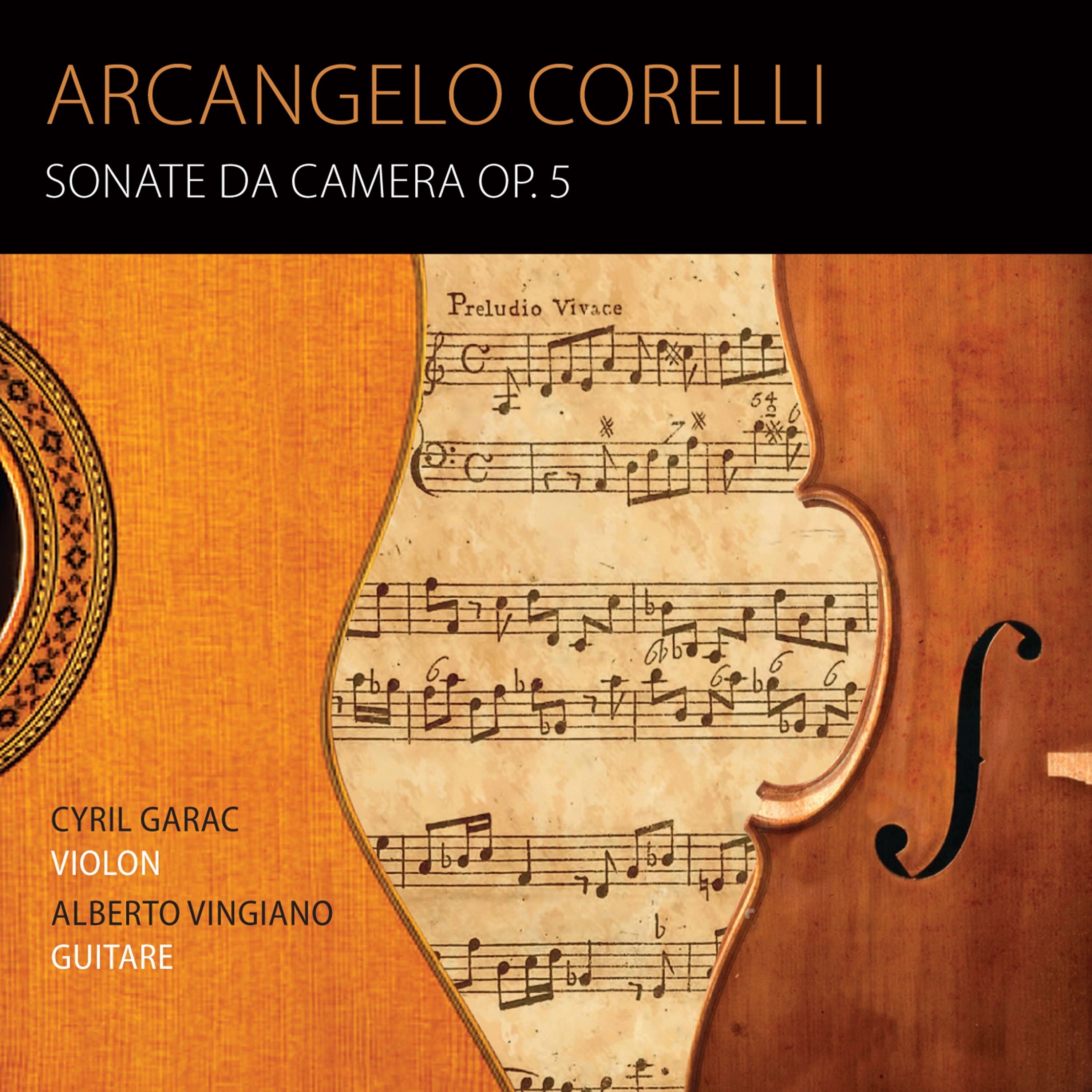 Arcangelo Corelli: Sonate da camera, Op. 5 album cover