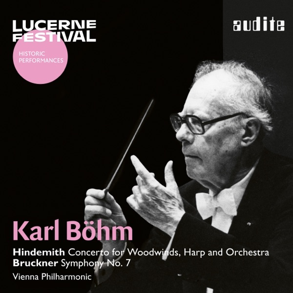 Karl Böhm conducts Hindemith & Bruckner (Live) album cover