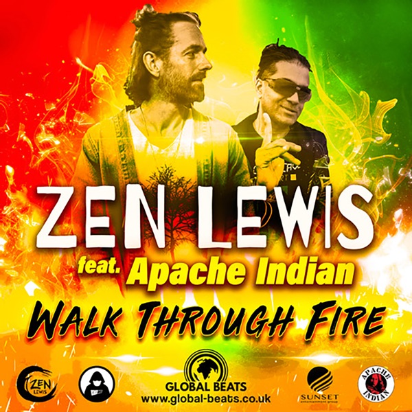 Walk Through Fire (feat. Apache Indian) - Single album cover