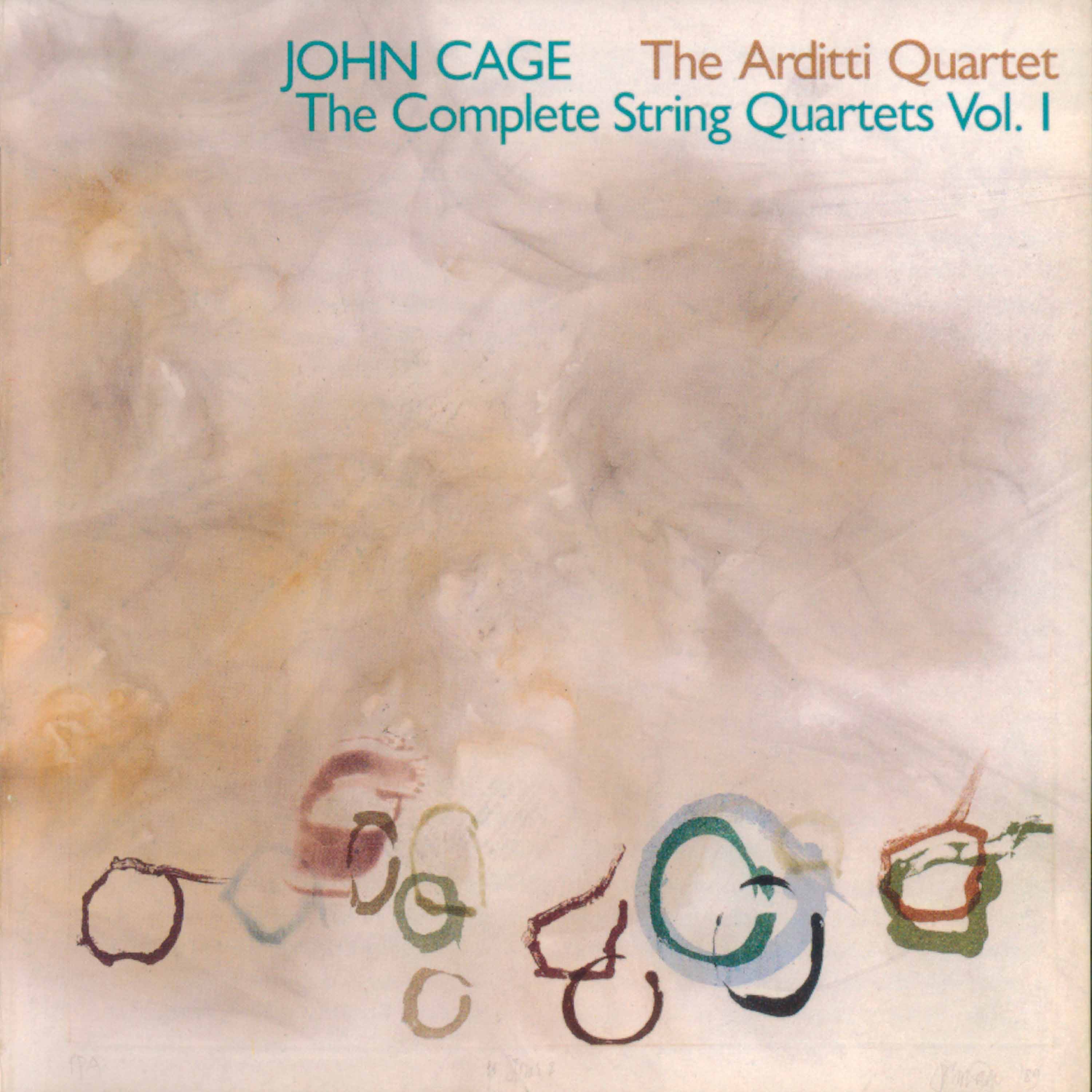 Cage: The Complete String Quartets, Vol. 1 album cover