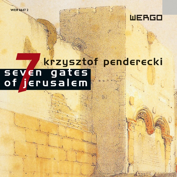 Krzysztof Penderecki: Symphony No. 7, "Seven Gates of Jerusalem" album cover