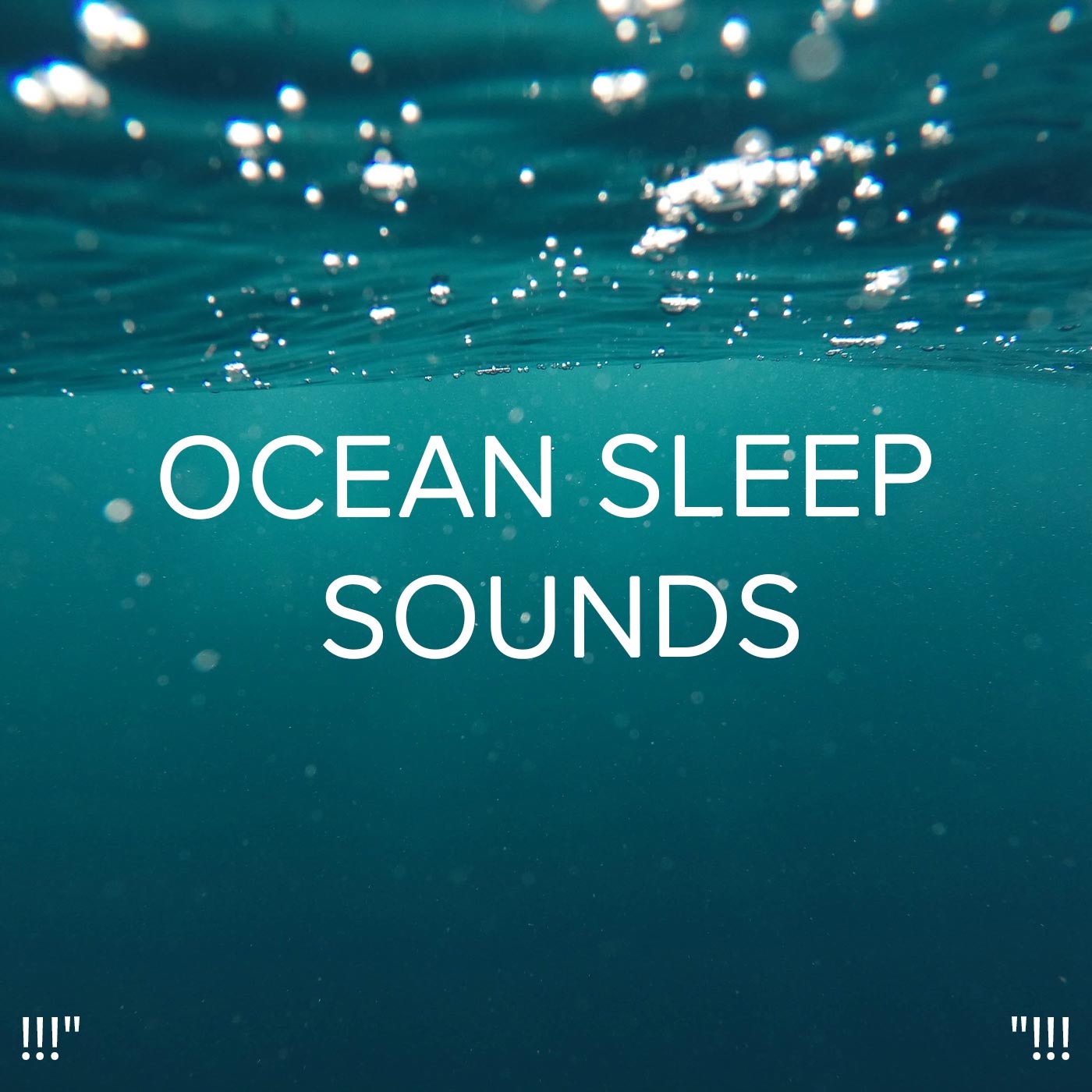 !!!" Ocean Sleep Sounds "!!! album cover