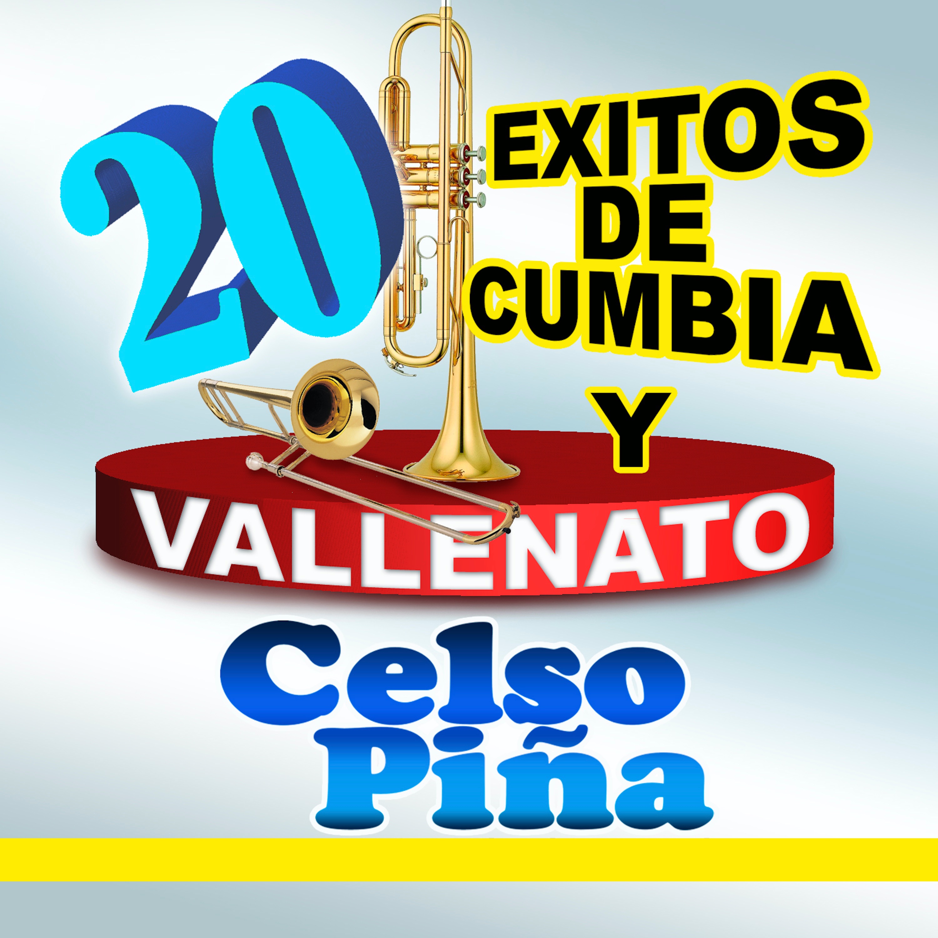 20 Éxitos De Cumbias Y Vallenato album cover