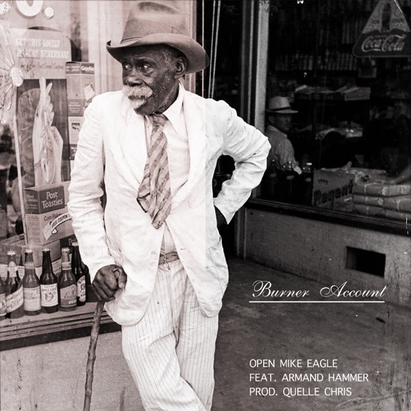 Burner Account (feat. Armand Hammer) - Single album cover