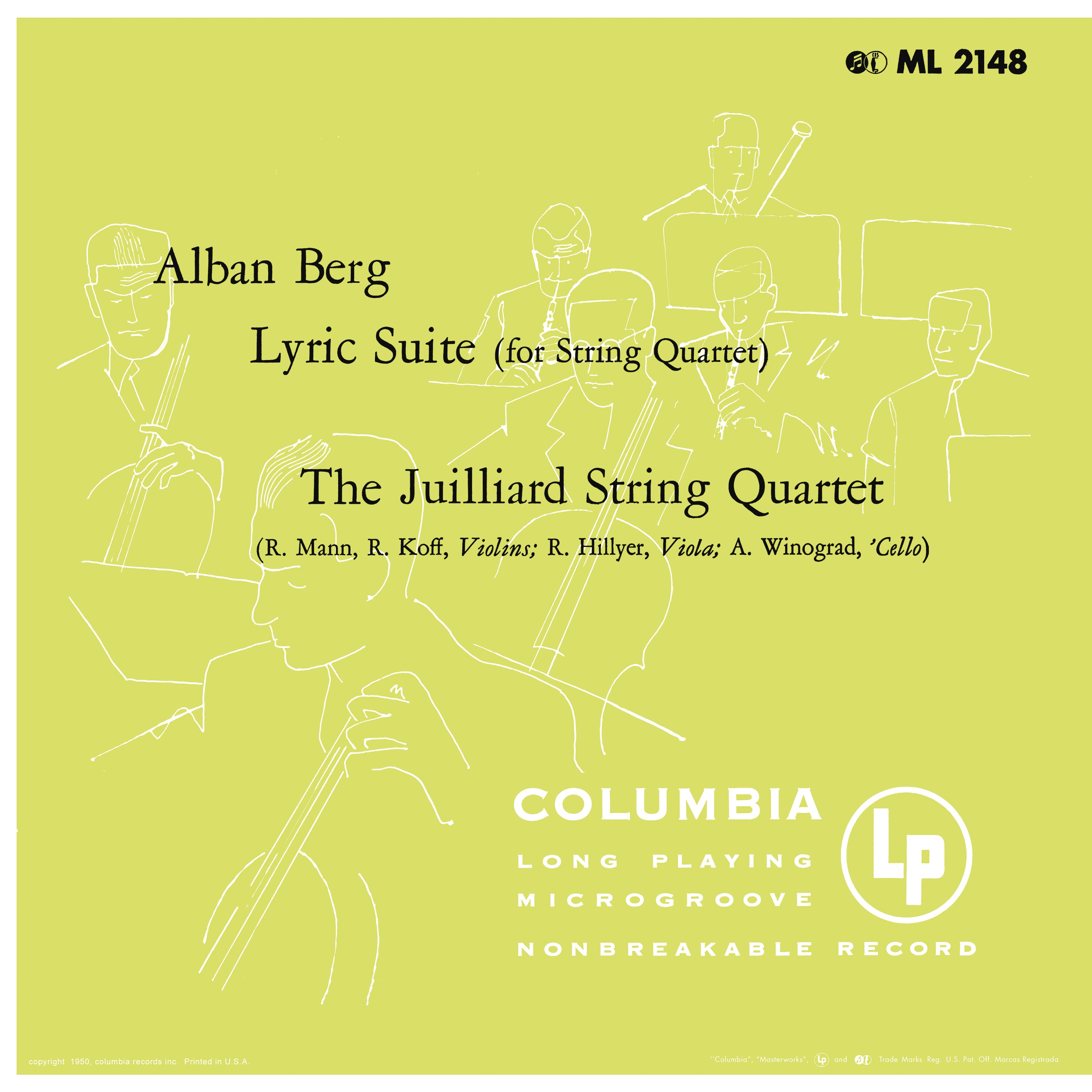 Berg: Lyric Suite - Ravel: String Quartet in F Major (Remastered) album cover