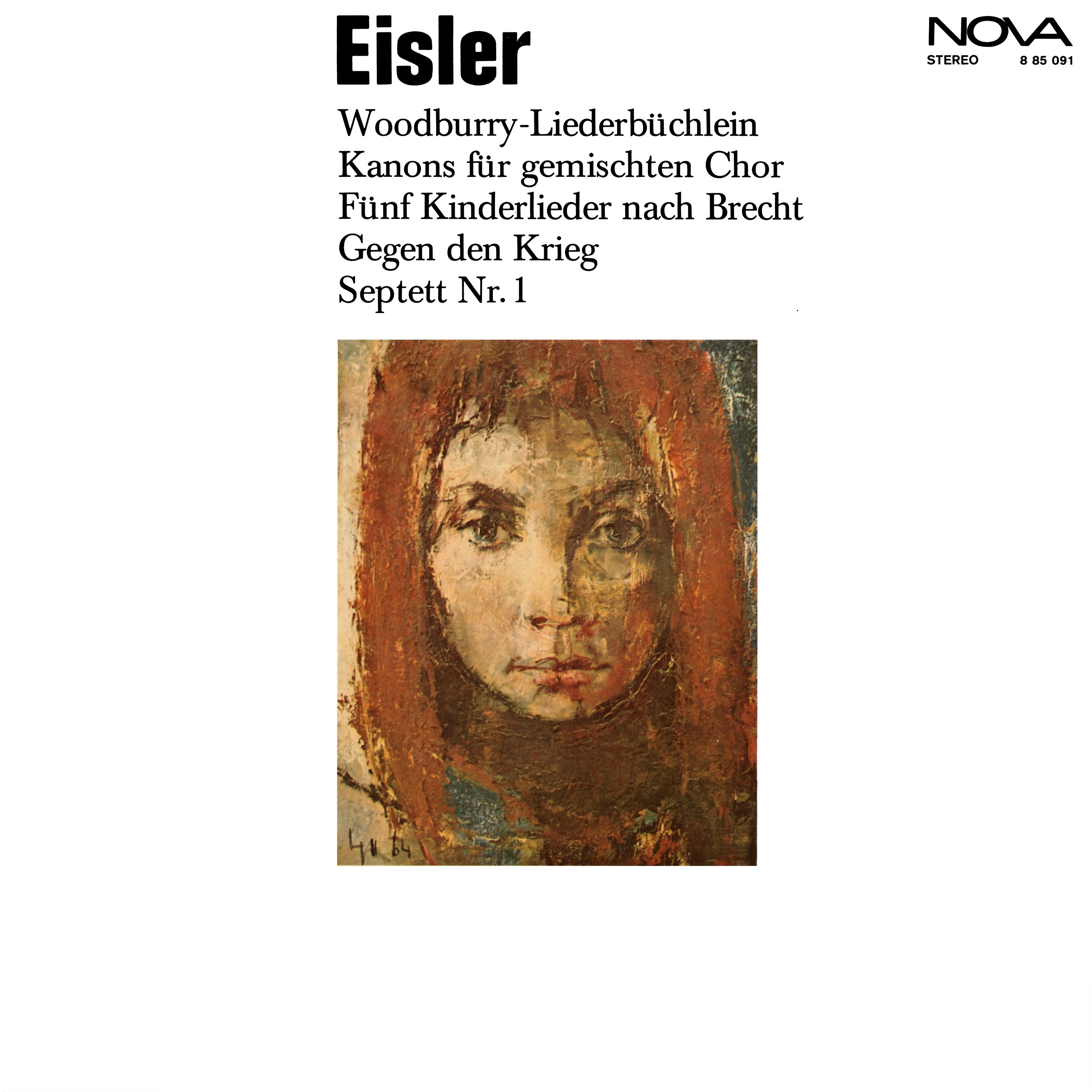 Eisler: Woodburry-Liederbüchlein / Kanons für gemischten Chor / 5 Lieder für Kindergärten / Drei Kin album cover
