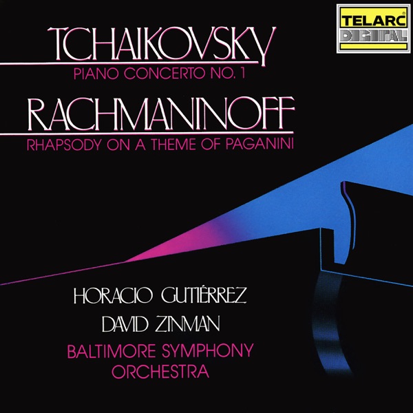 Tchaikovsky: Piano Concerto No. 1 in B-Flat Minor, Op. 23, TH 55 - Rachmaninoff: Rhapsody on a Theme album cover
