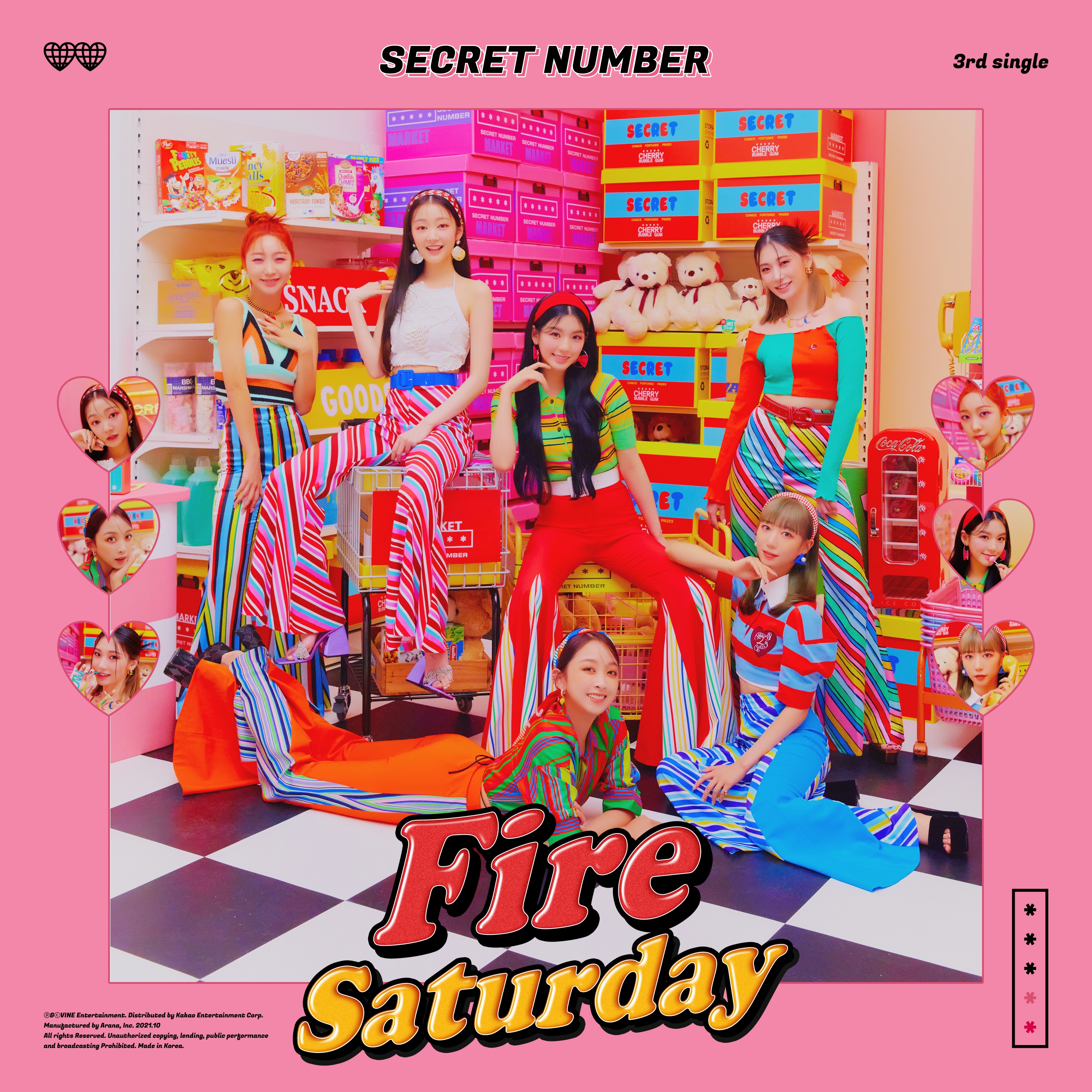 Fire Saturday - Single album cover