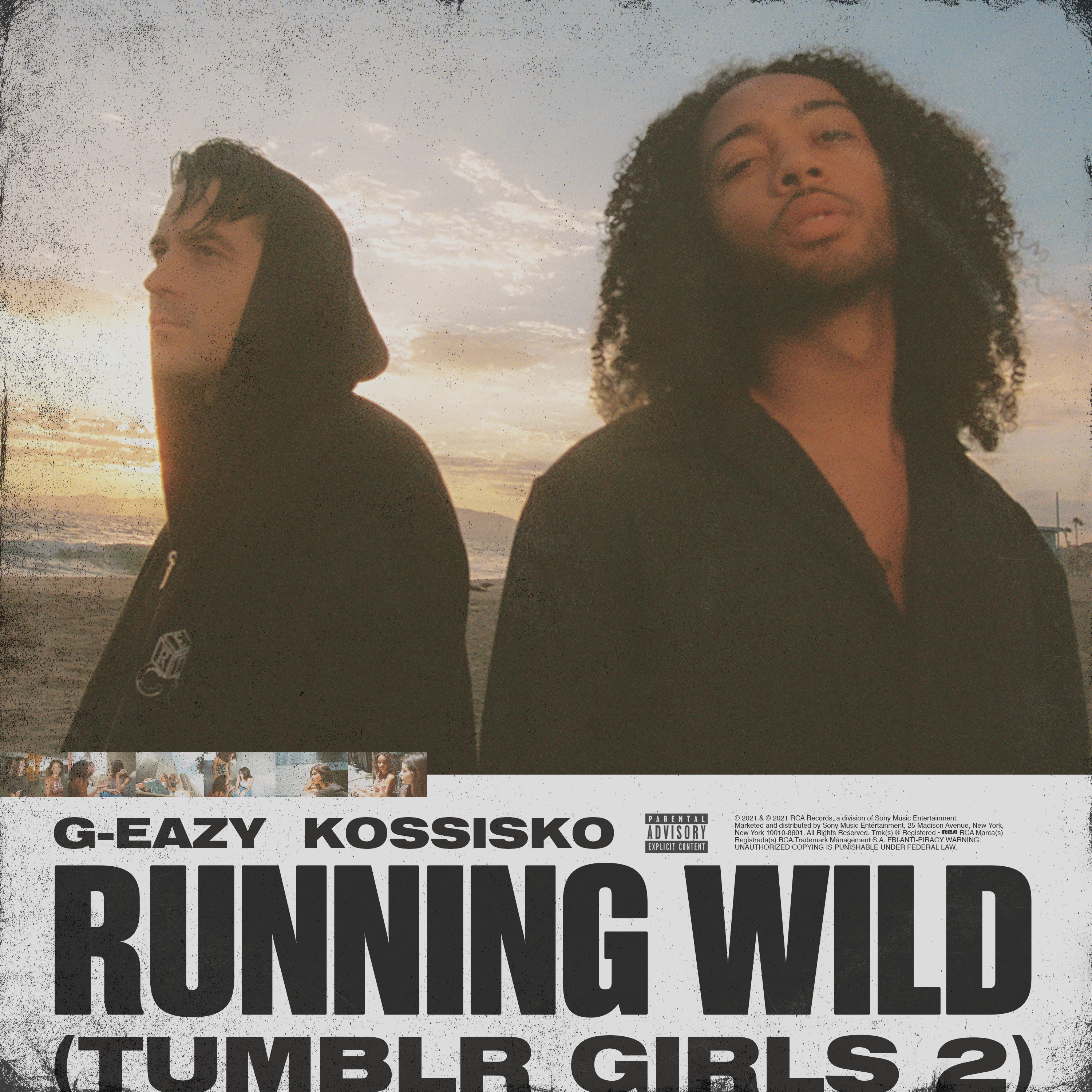 Running Wild (Tumblr Girls 2) [feat. Kossisko] - Single album cover